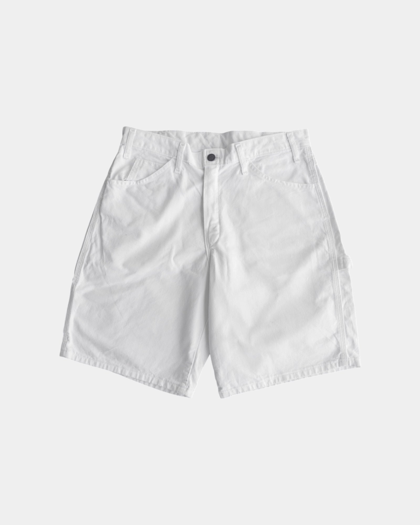 VINTAGE DICKIES WHITE CARPENTER SHORT - 32