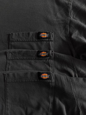 (L) DICKIES GRAY BLANK POCKET TEE