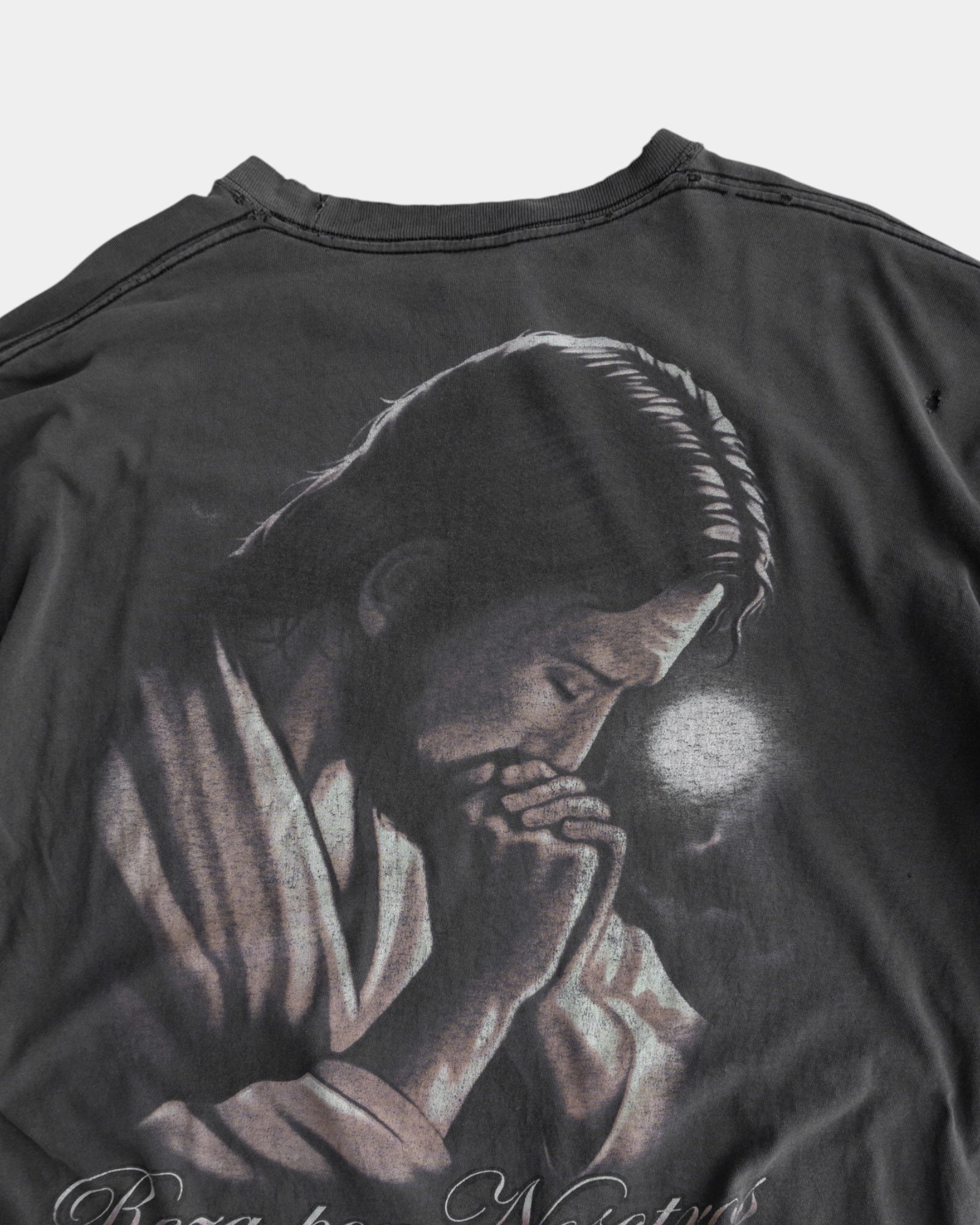 (BOXY M) VINTAGE JESUS FADED TEE