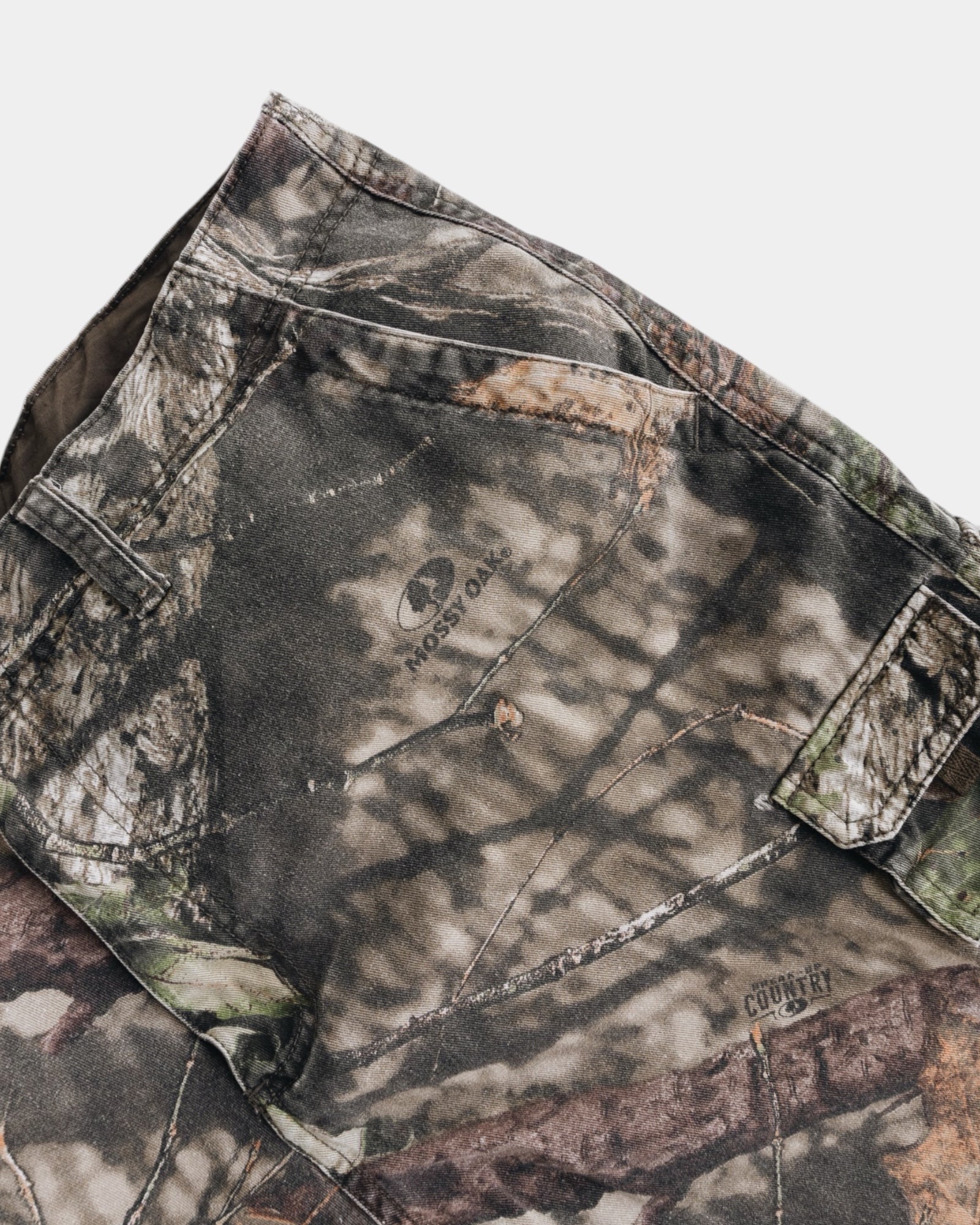 VINTAGE FADED GLORY CAMO JORTS - 36