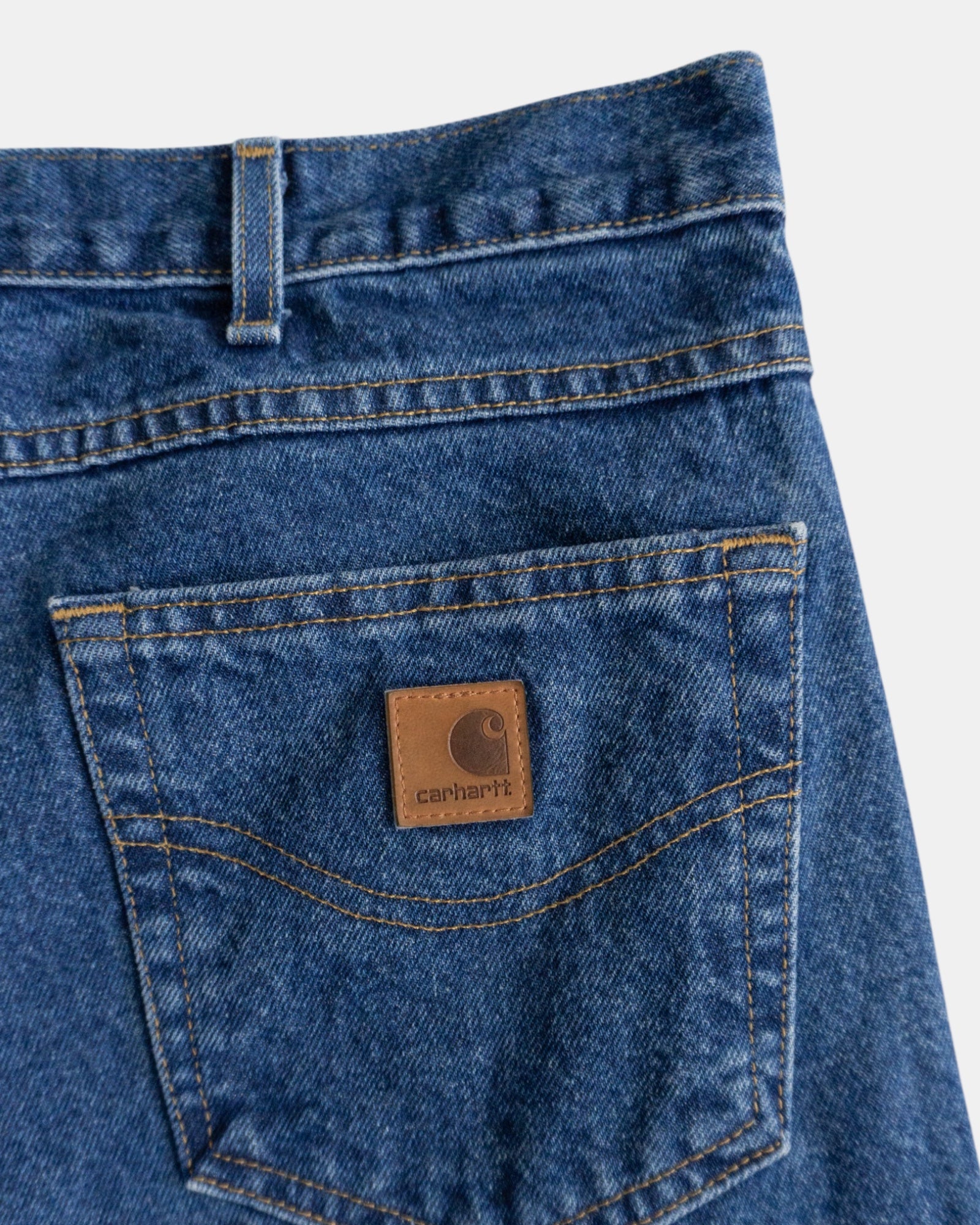 VINTAGE CARHARTT DENIM PANTS - 38x32