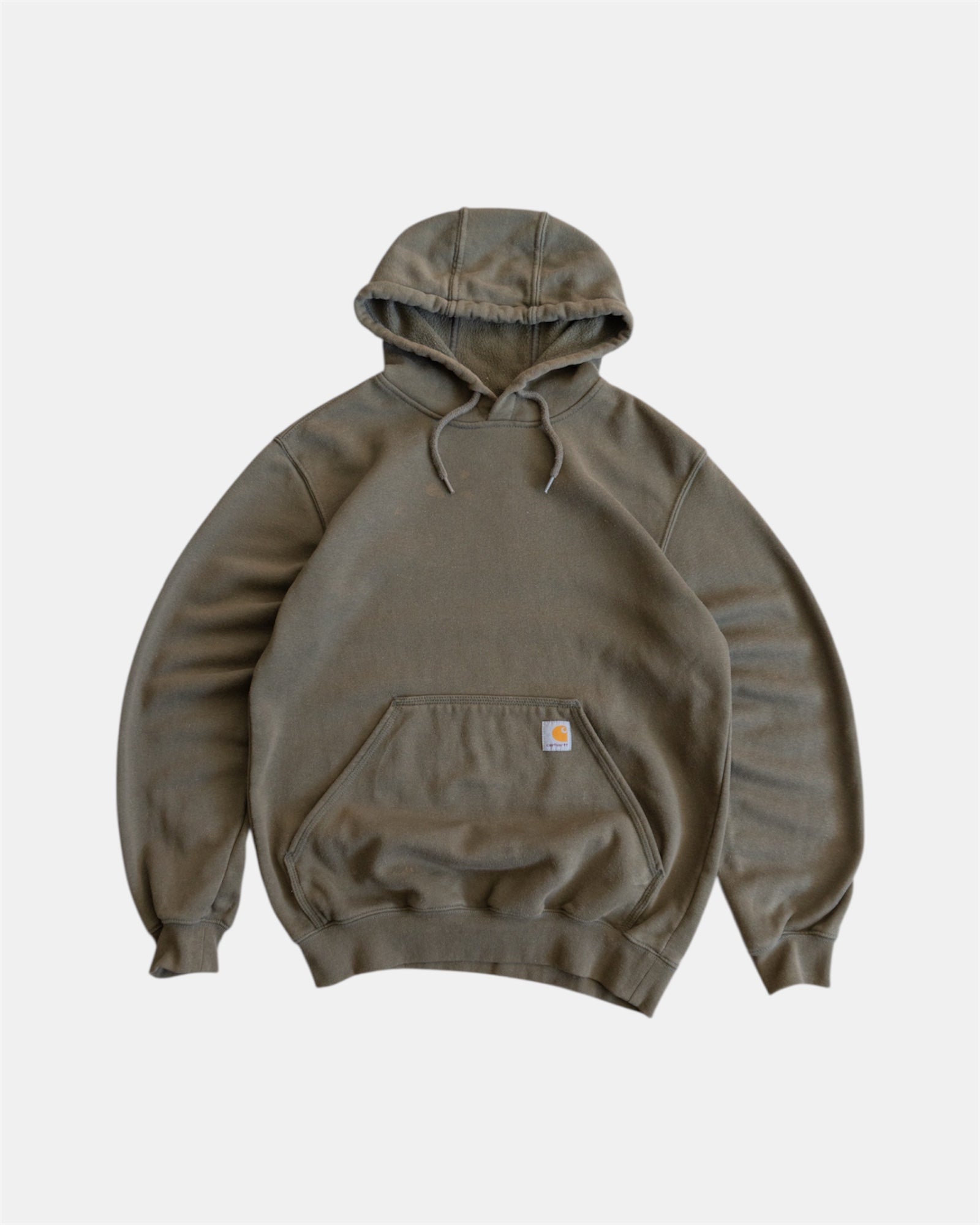 (S/M) CARHARTT OLIVE GREEN HOODIE
