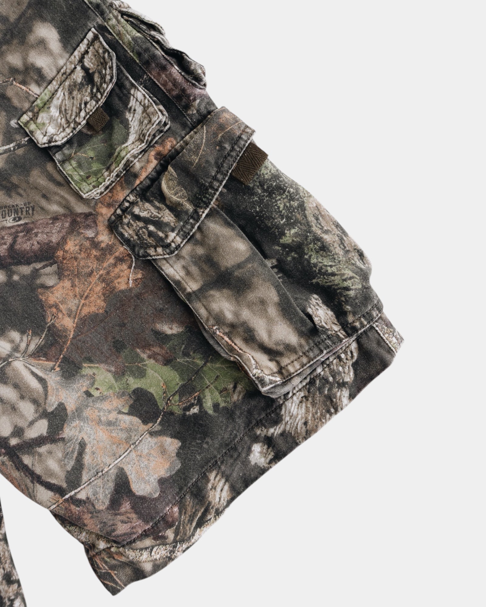 VINTAGE FADED GLORY CAMO JORTS - 36