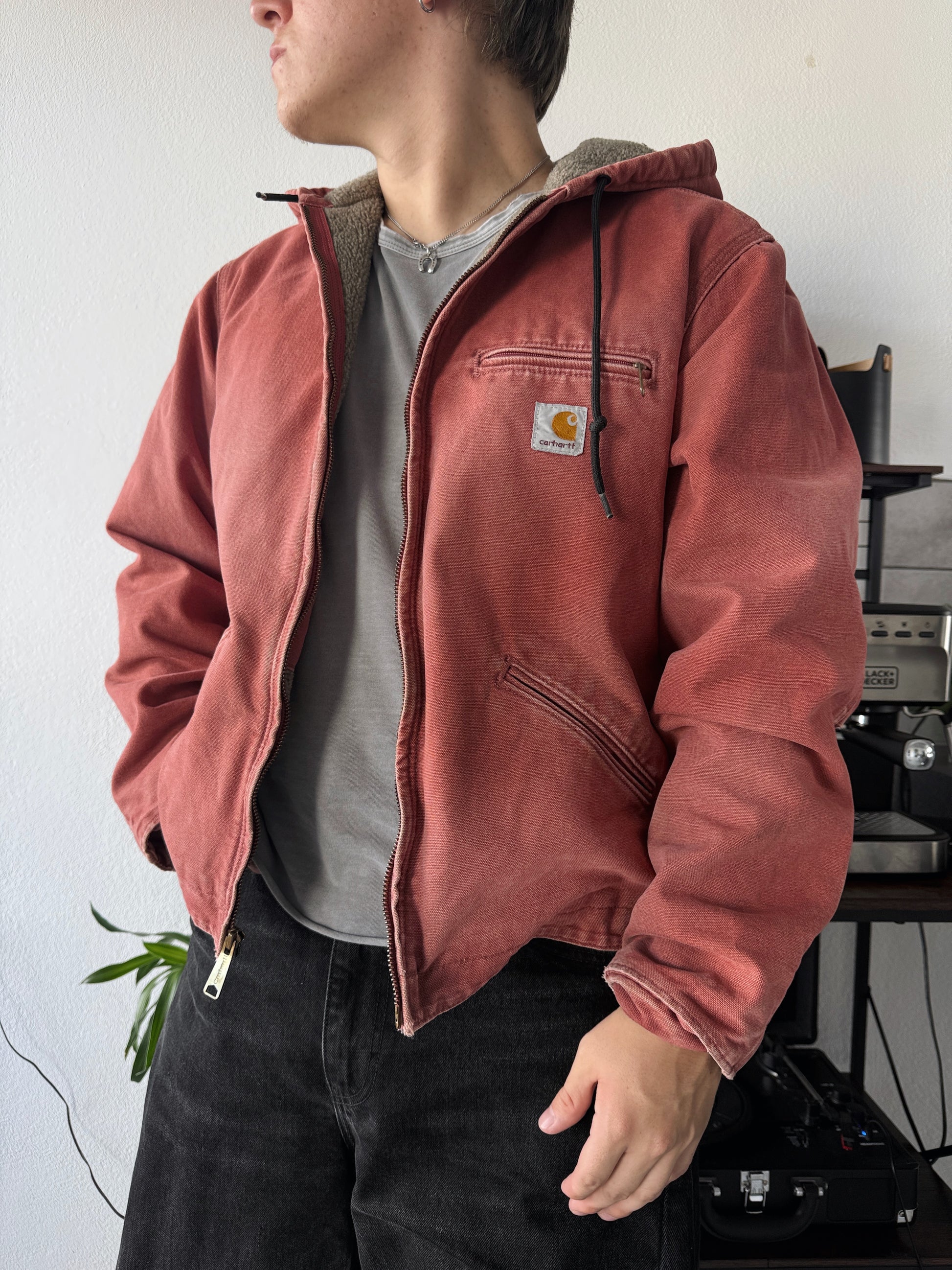 (M) VINTAGE CARHARTT SALMÓN ACTIVE JACKET
