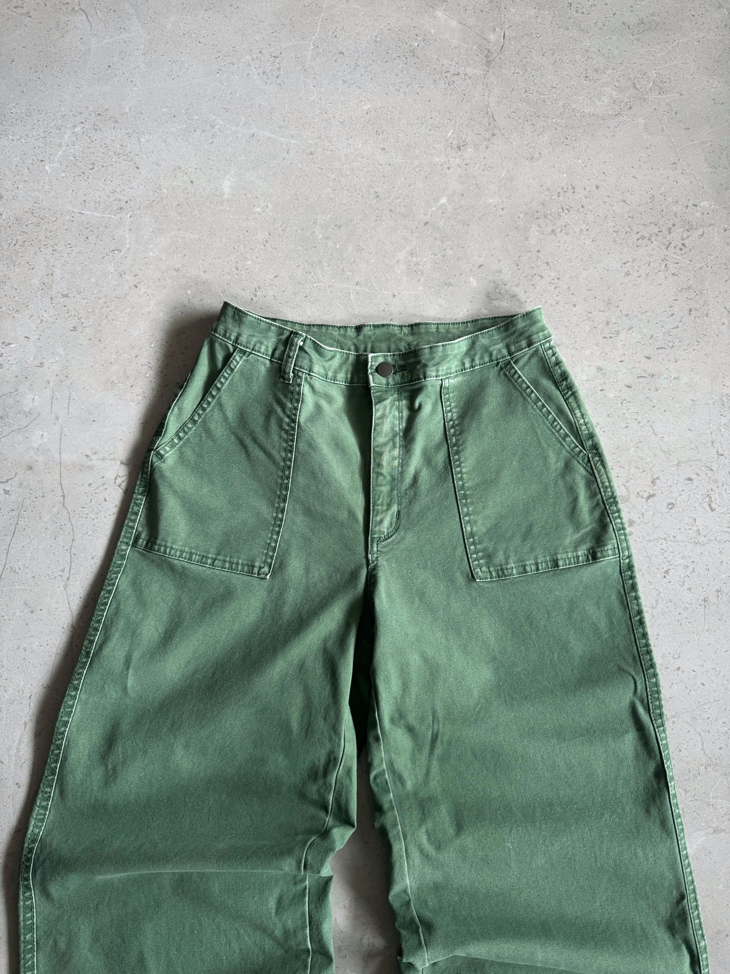 Vintage Universal T Green Baggy Pants