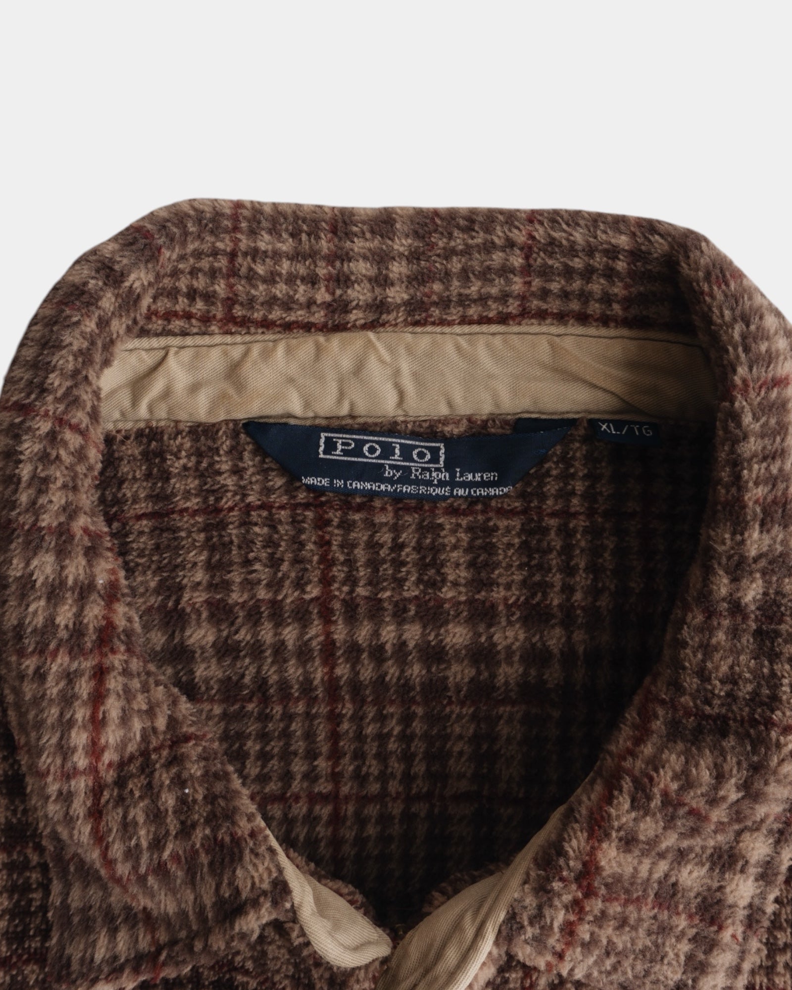 (BOXY L) 90’S VINTAGE POLO RALPH LAUREN HOUNDSTOOTH JACKET