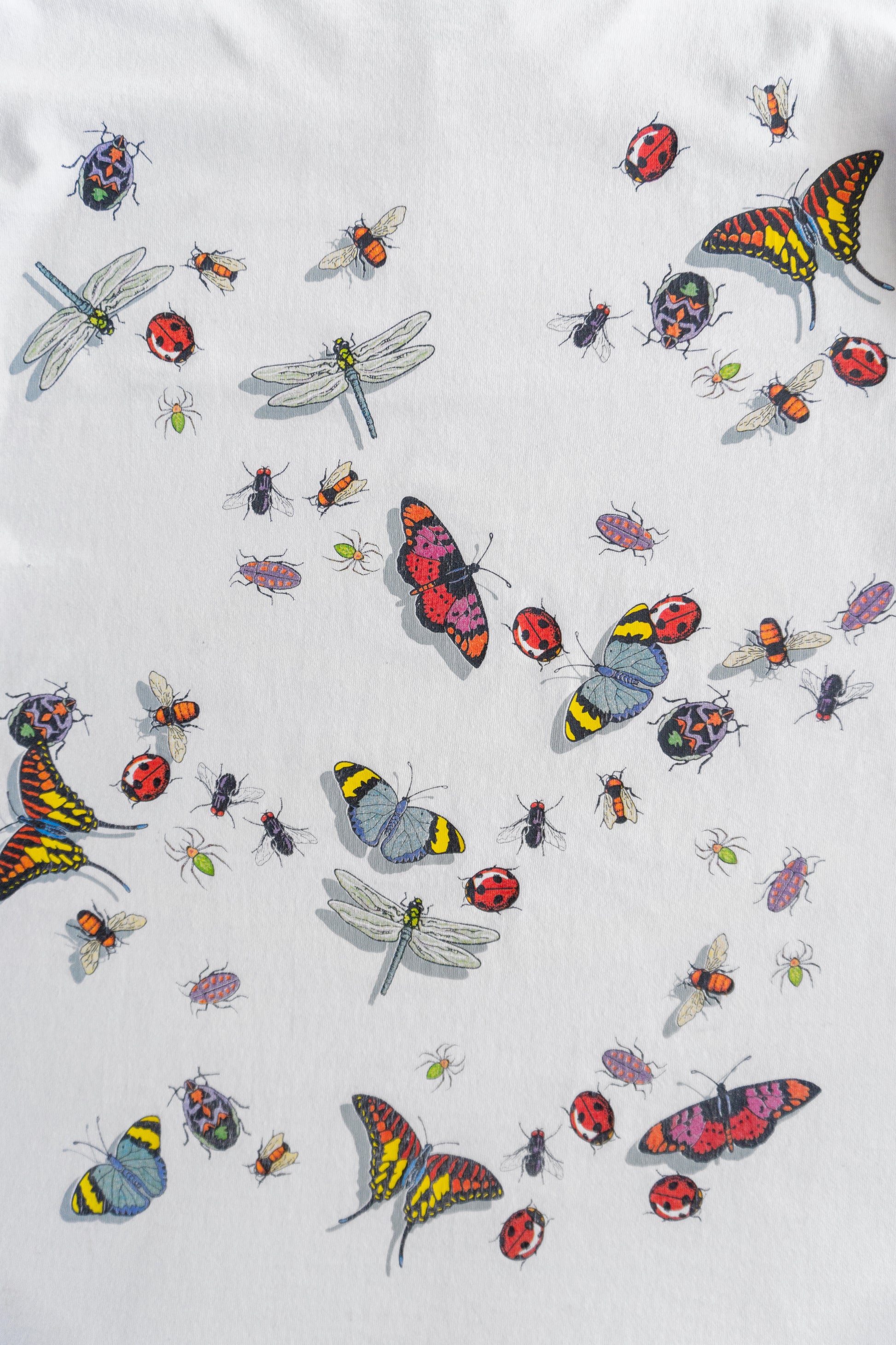 (M) 90’S VINTAGE BUTTERFLY INSECTS NATURE ART TEE