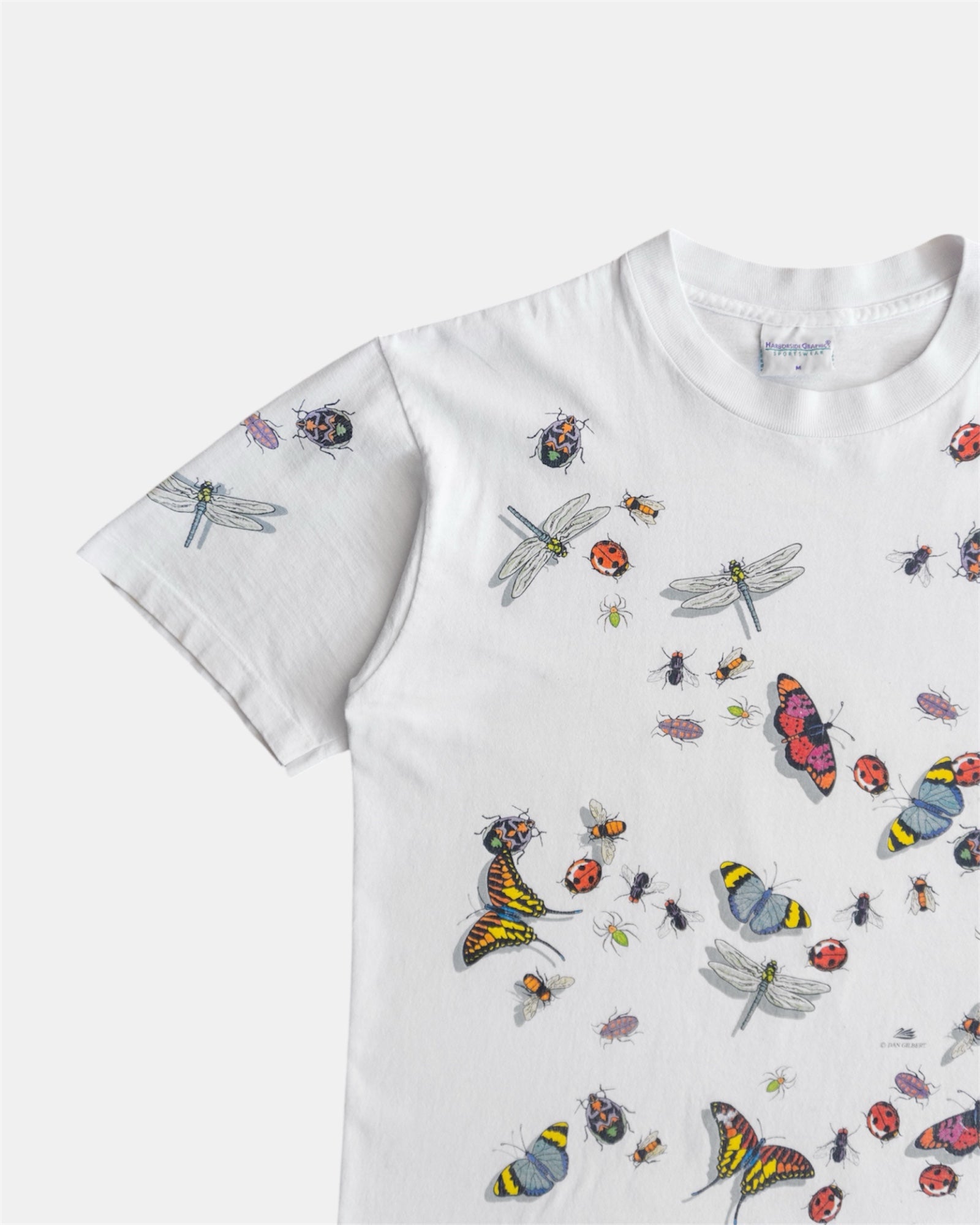 (M) 90’S VINTAGE BUTTERFLY INSECTS NATURE ART TEE