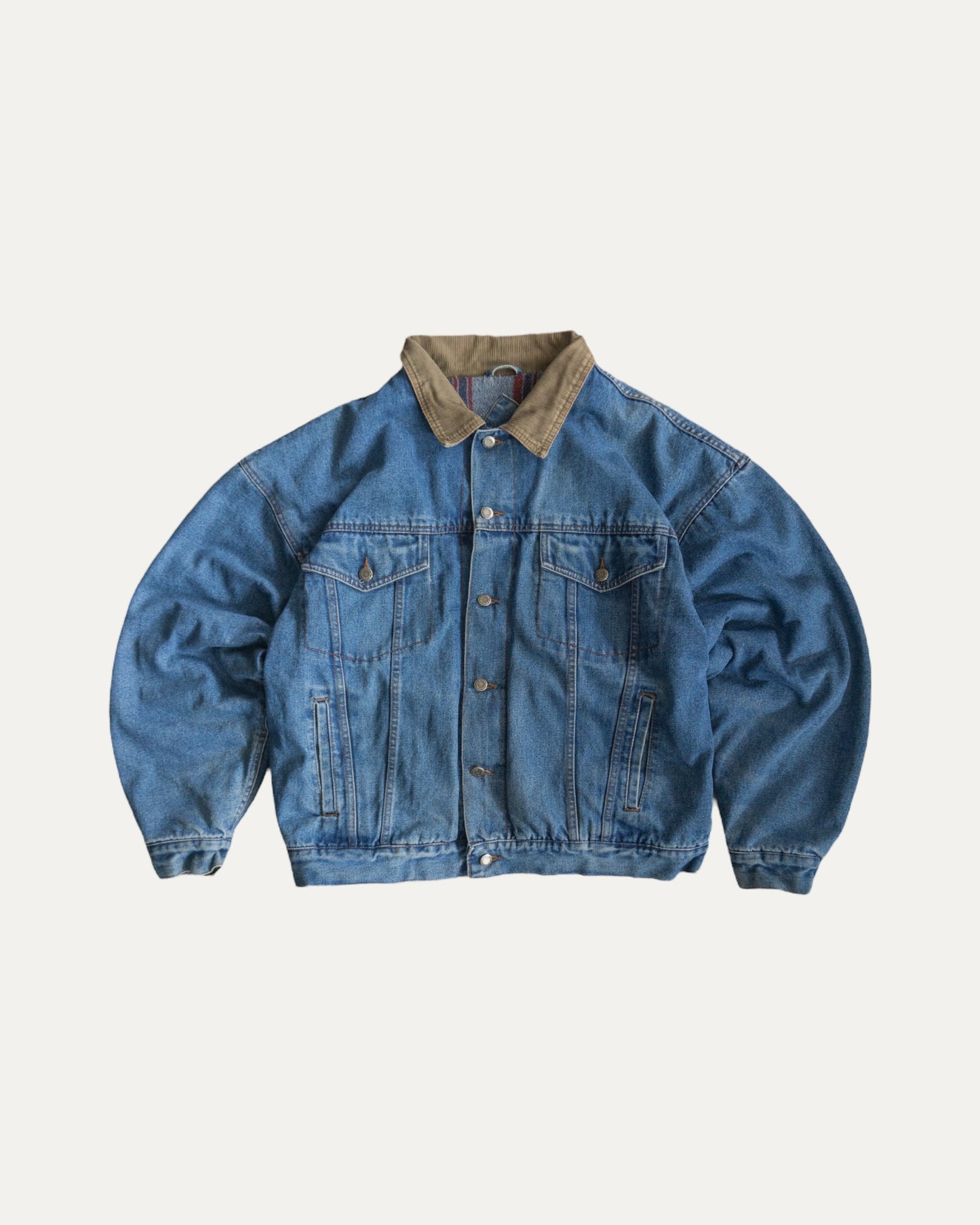 (XL) 90’S VINTAGE WRANGLER DENIM TRUCKER JACKET