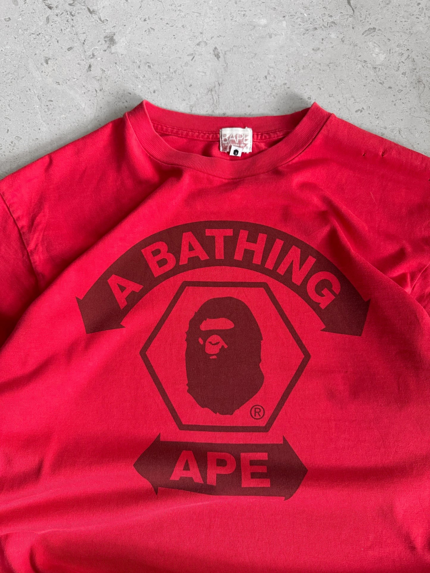 (M) 1990’S VINTAGE BAPE LONG SLEEVE