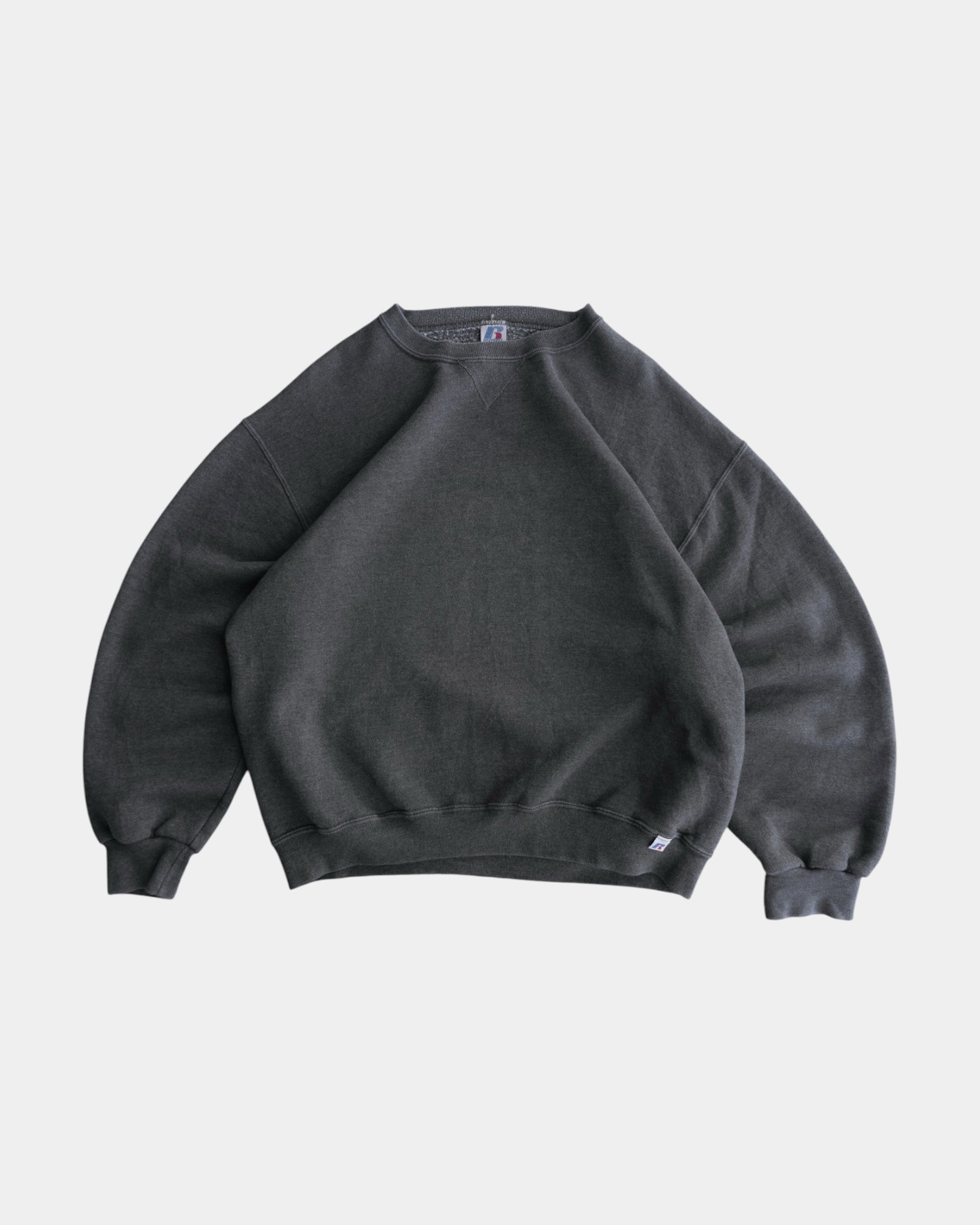 (L) RUSSELL GRAY CREWNECK