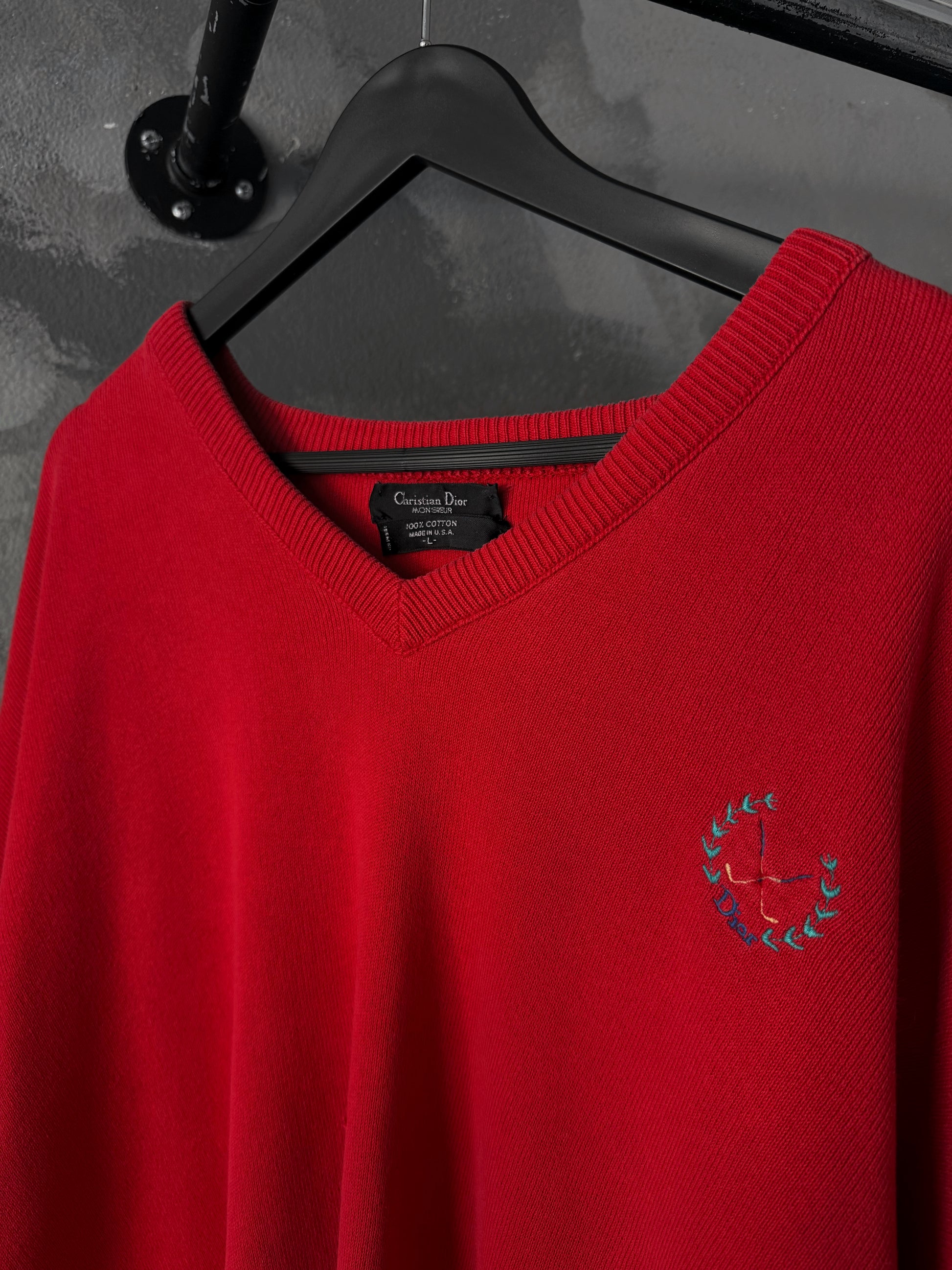 (L) 90’S VINTAGE CHRISTIAN DIOR SWEATER