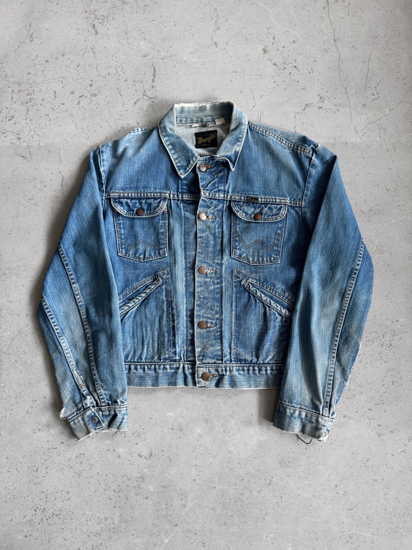 (S) 1970’S VINTAGE WRANGLER DENIM JACKET