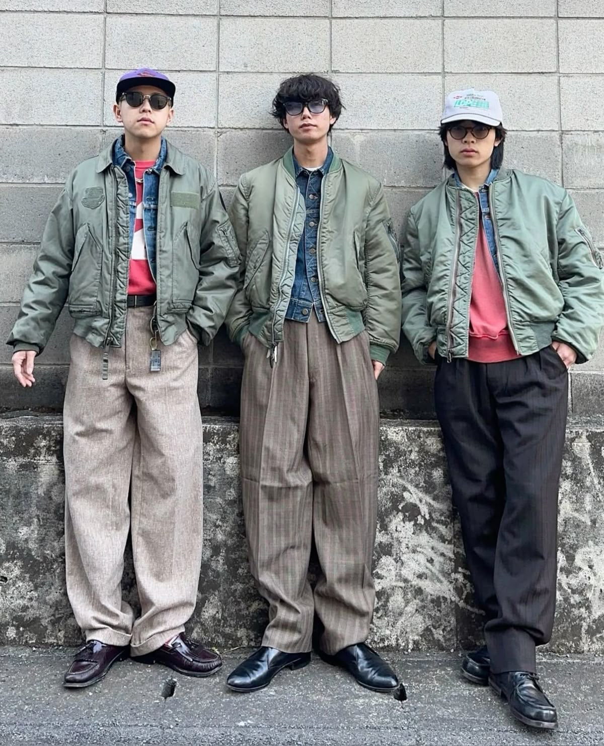 (M) VINTAGE MA-1 FLYERS BOMBER JACKET