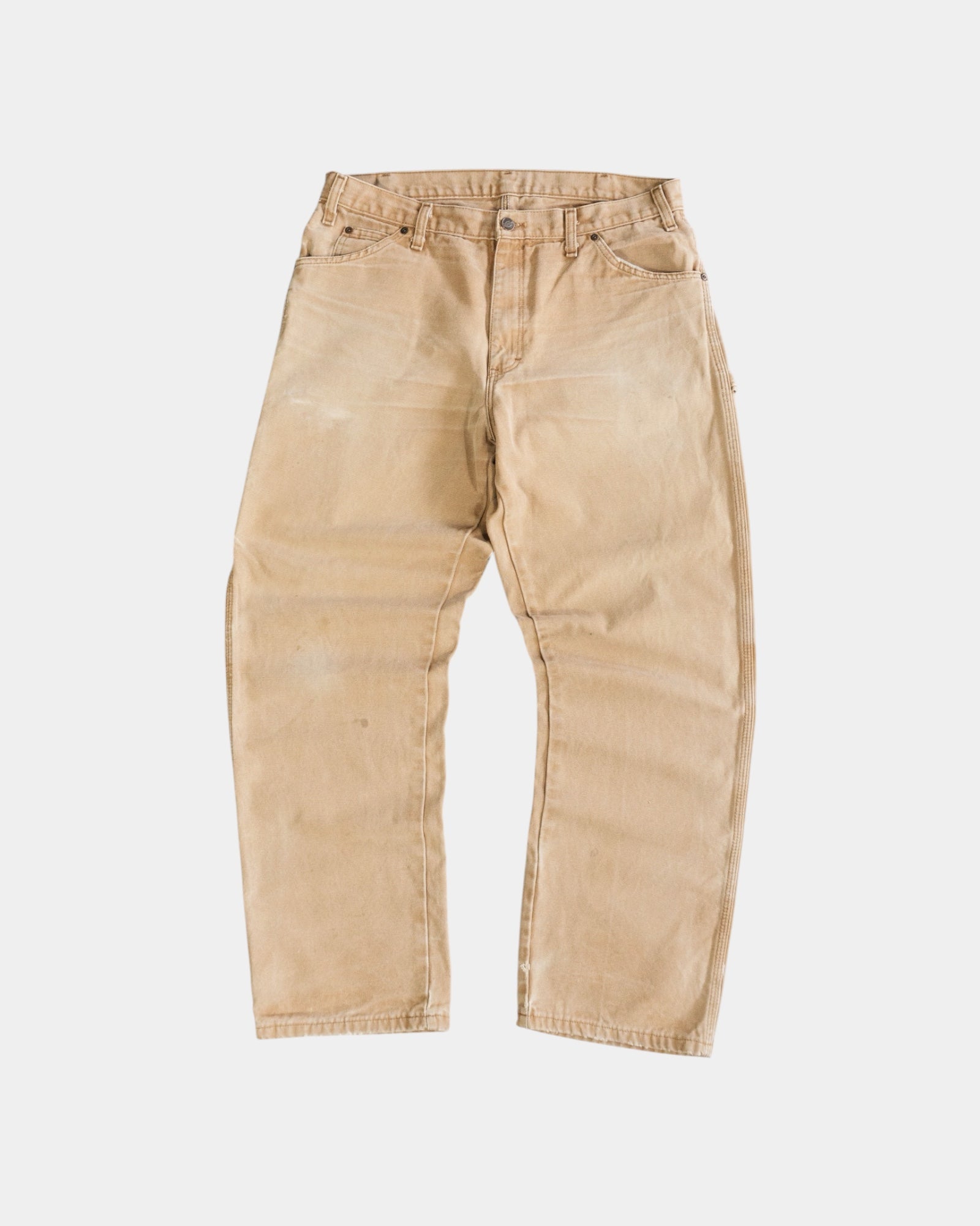 VINTAGE DICKIES FADED CARPENTER PANTS - 36x32
