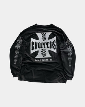 (L/XL) VINTAGE WEST COAST CHOPPERS LONG SLEEVE