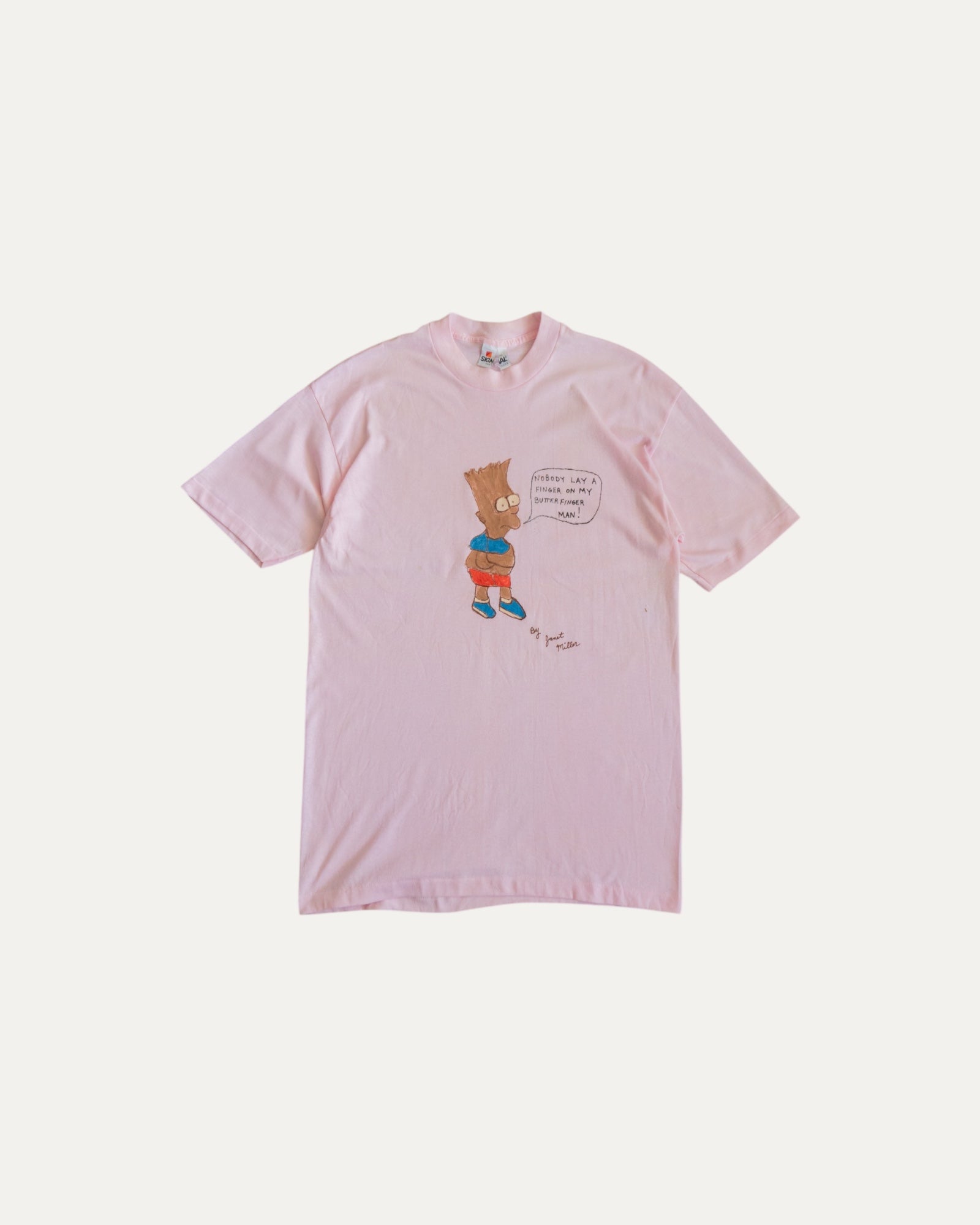 (M) 80’S VINTAGE SIMPONS PAINTER TEE