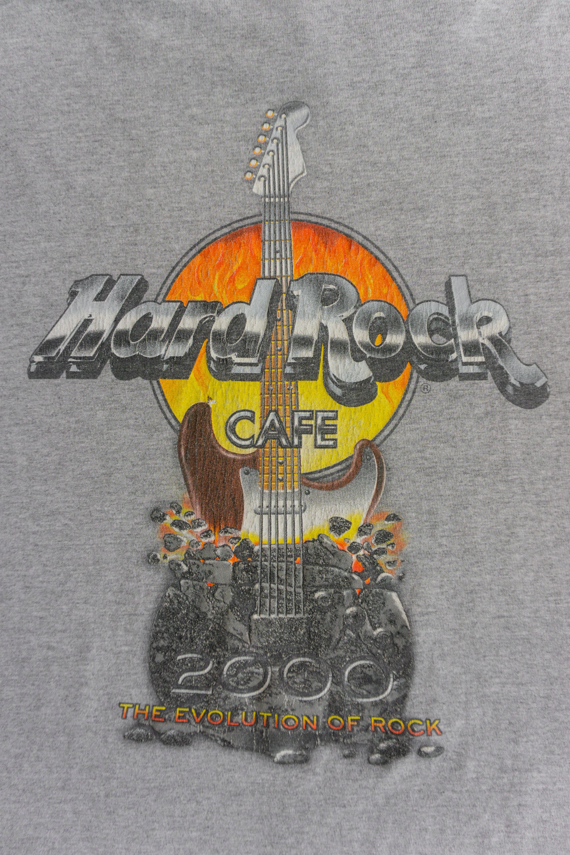 (L/XL) 00’S VINTAGE HARD ROCK TEE