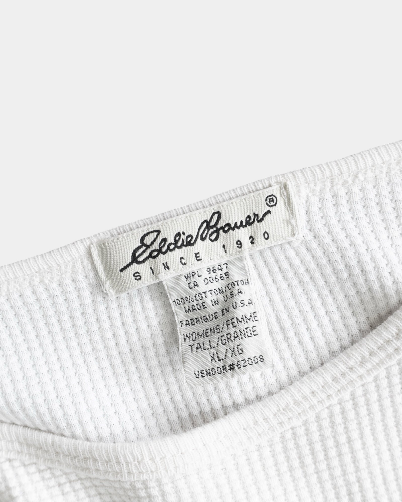 (L/XL) VINTAGE EDDIE THERMAL LONG SLEEVE