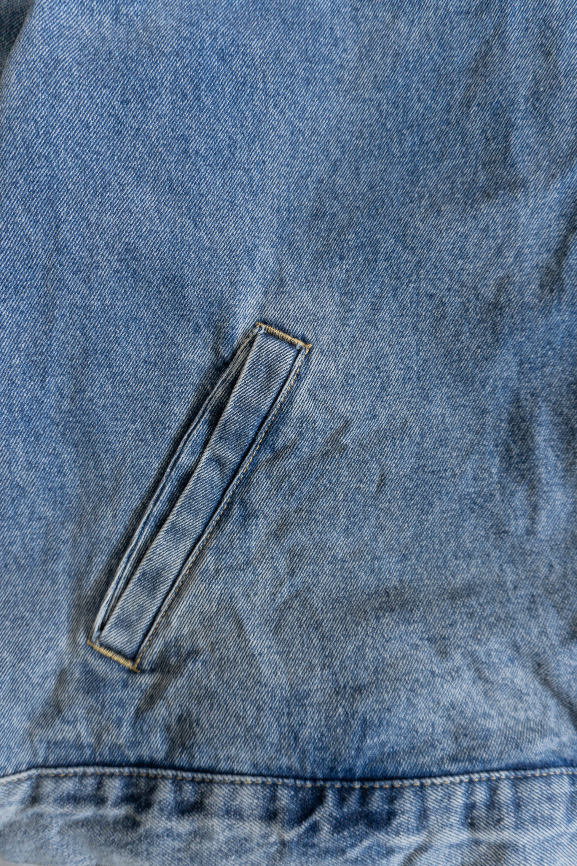 (L) VINTAGE DETROIT DENIM JACKET