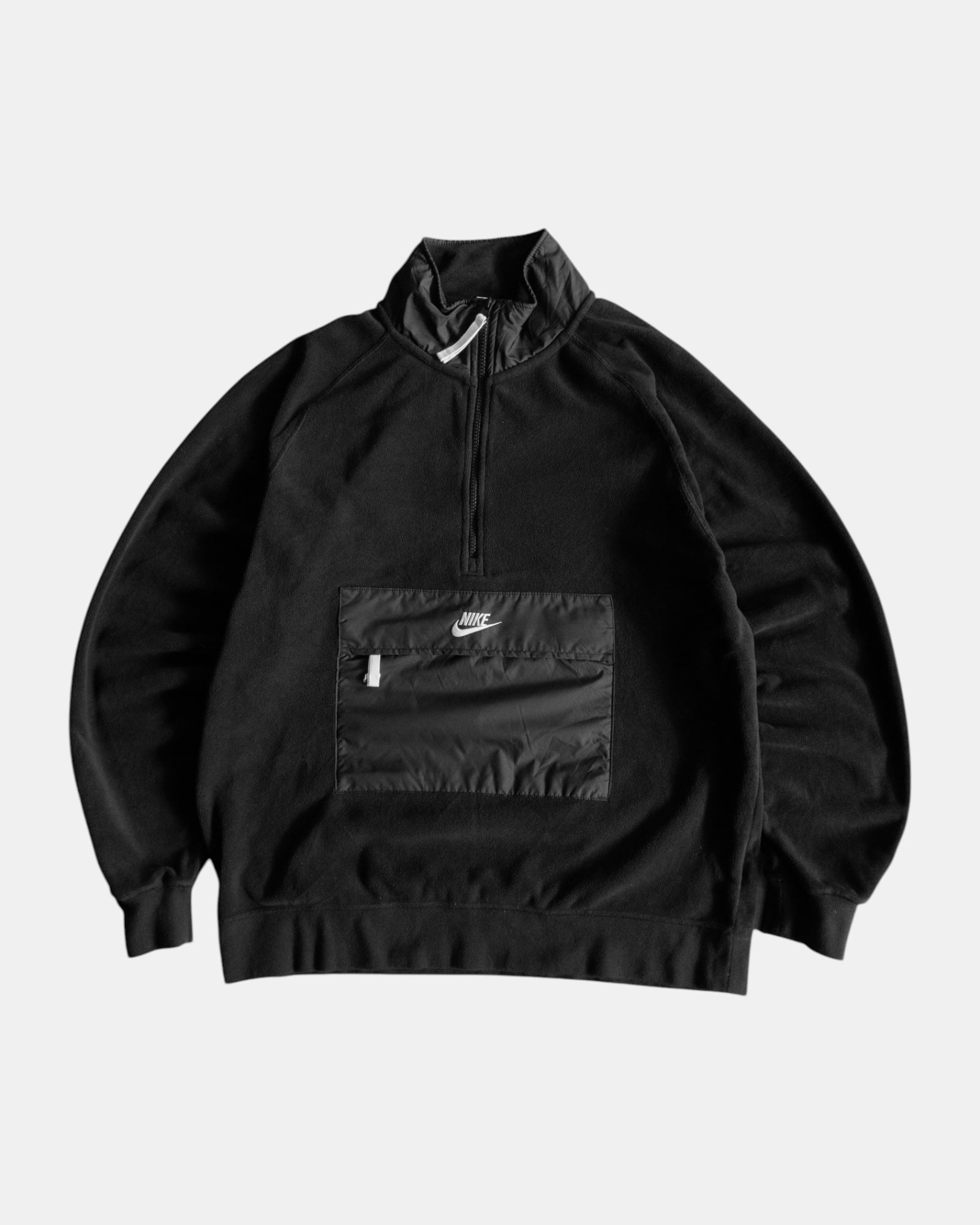 (L) NIKE SPORT BLACK FLEECE JACKET
