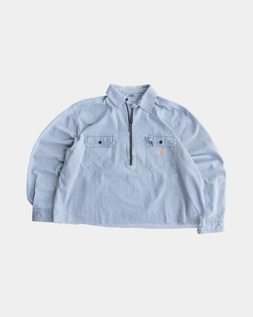 (BOXY L) CARHARTT STRIPE WORK JACKET