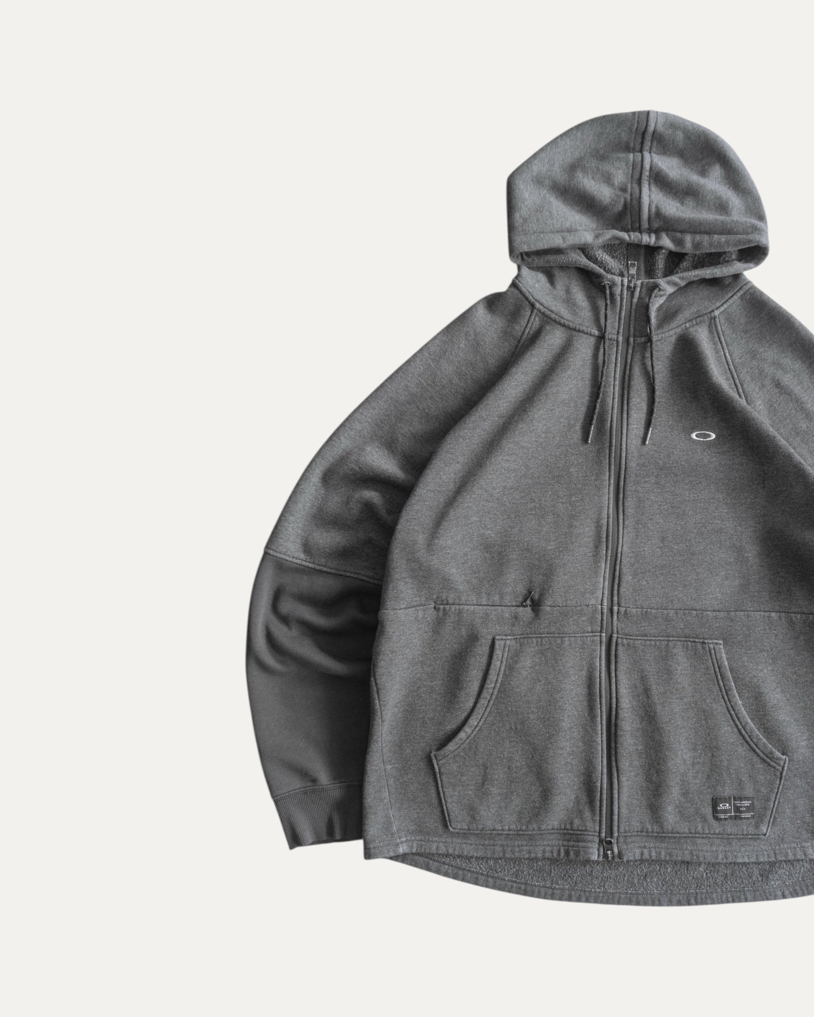 (FIT XL) OAKLEY HOODIE FULL ZIP