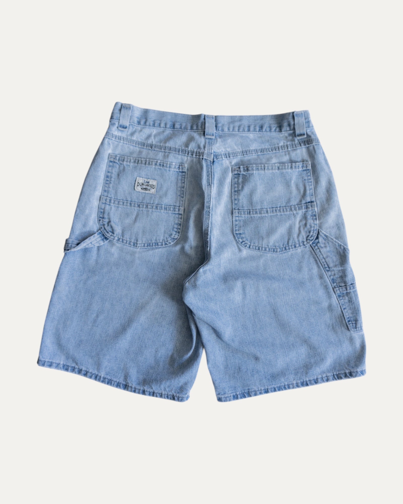 VINTAGE LEE CARPENTER DENIM SHORT - 33