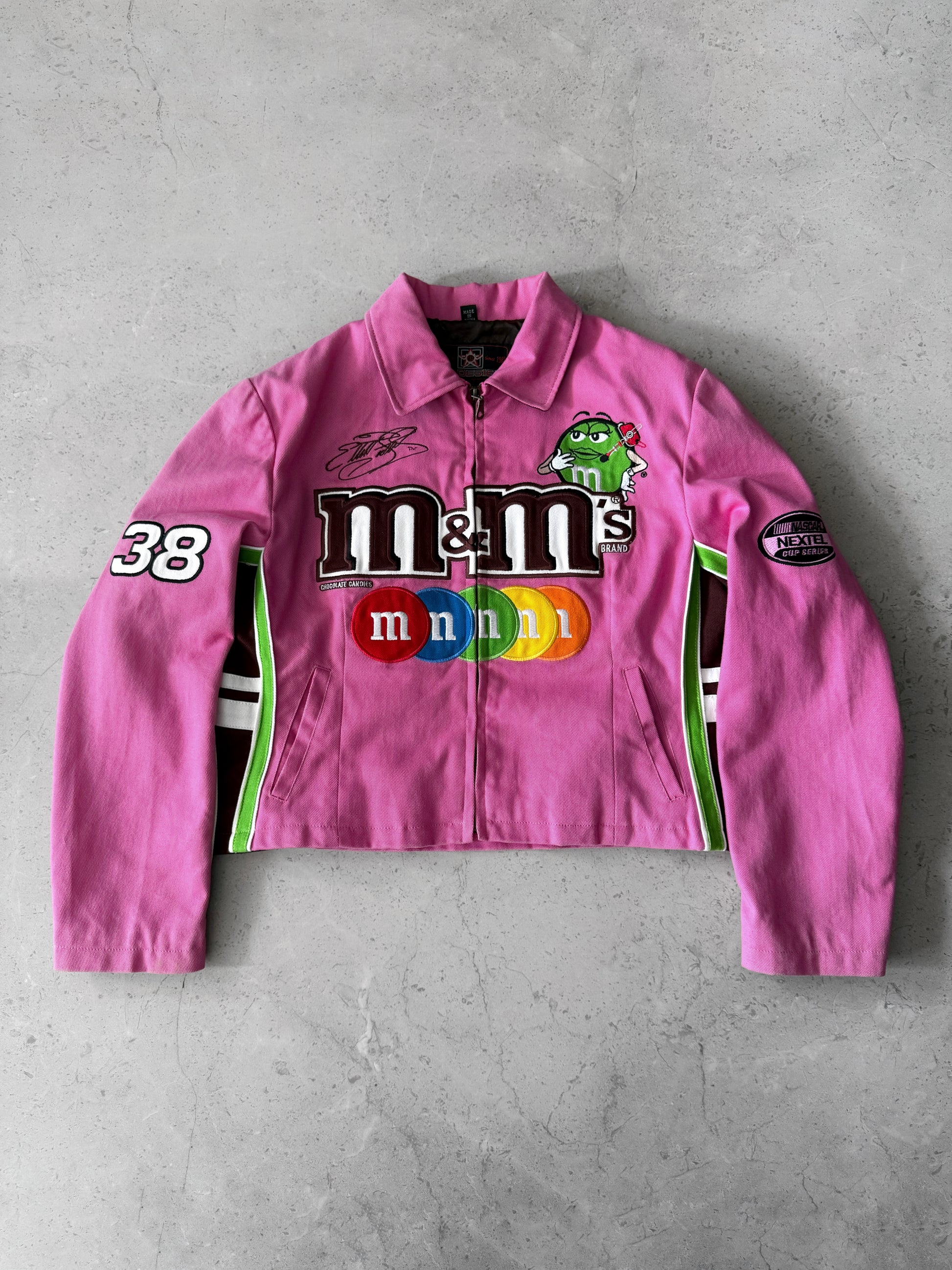(S/M) M&M’S RACING PINK JACKET