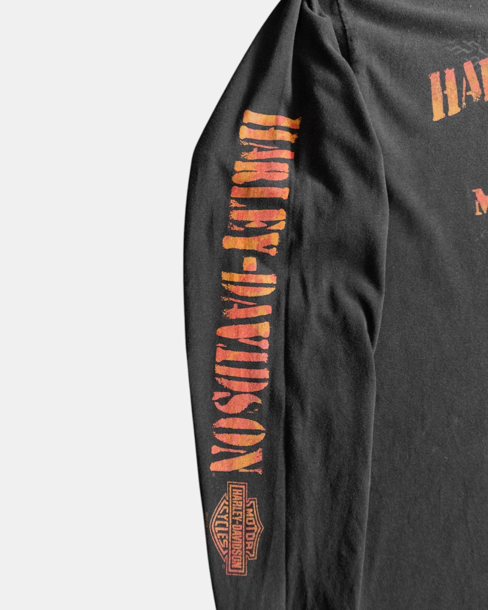 (S) HARLEY DAVIDSON MOTOECYCLES LONG SLEEVE