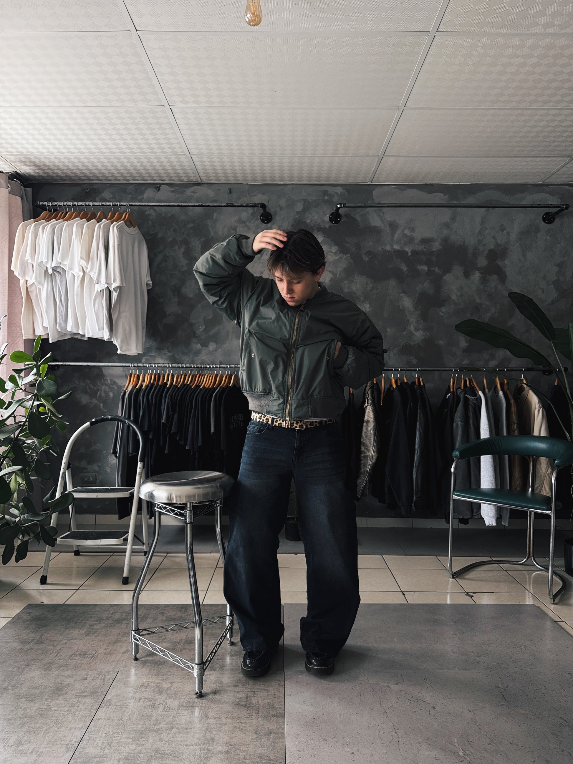 (M) VINTAGE MA-1 FLYERS BOMBER JACKET