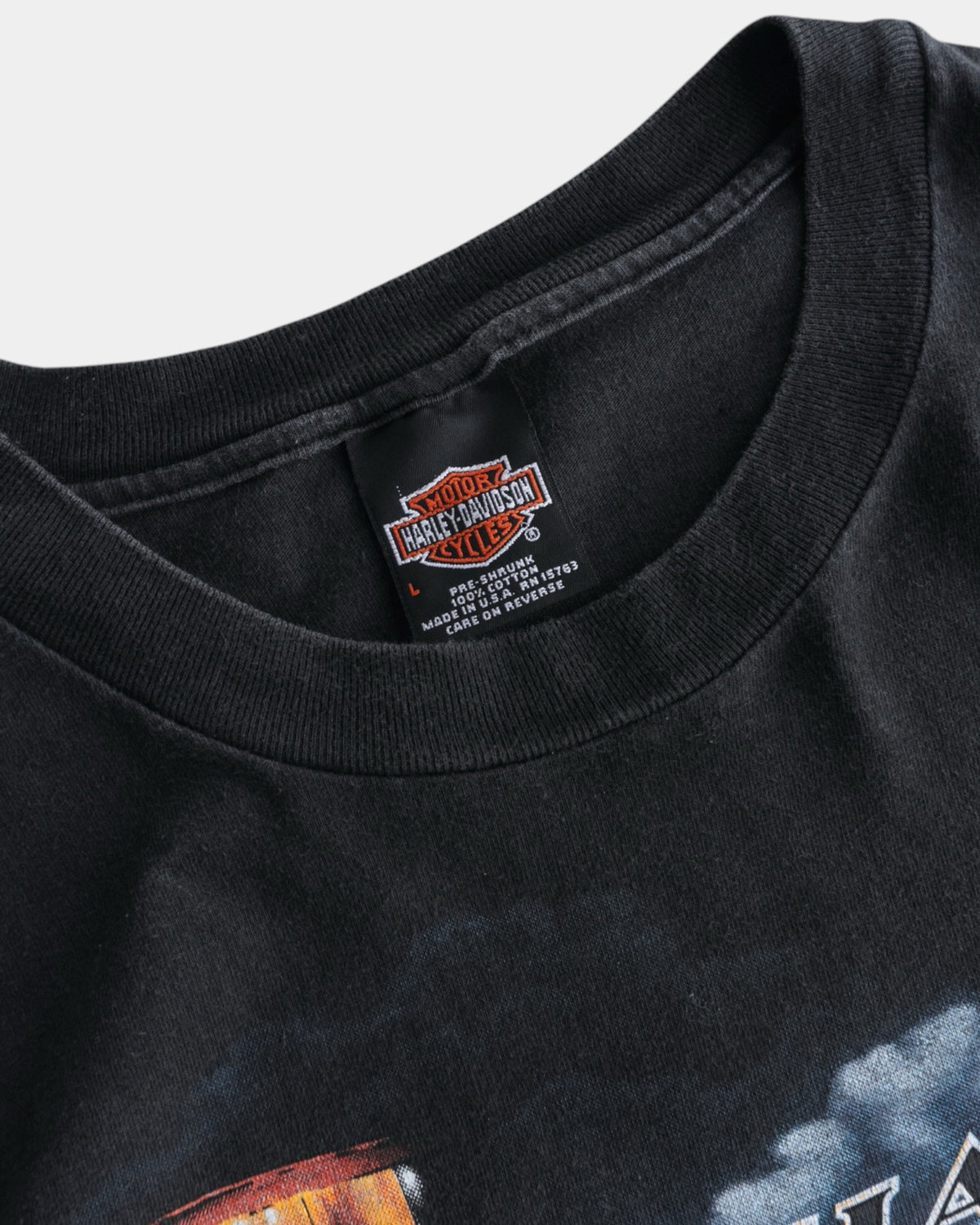 (L) 90’S VINTAGE HARLEY DAVIDSON CAFÉ TEE