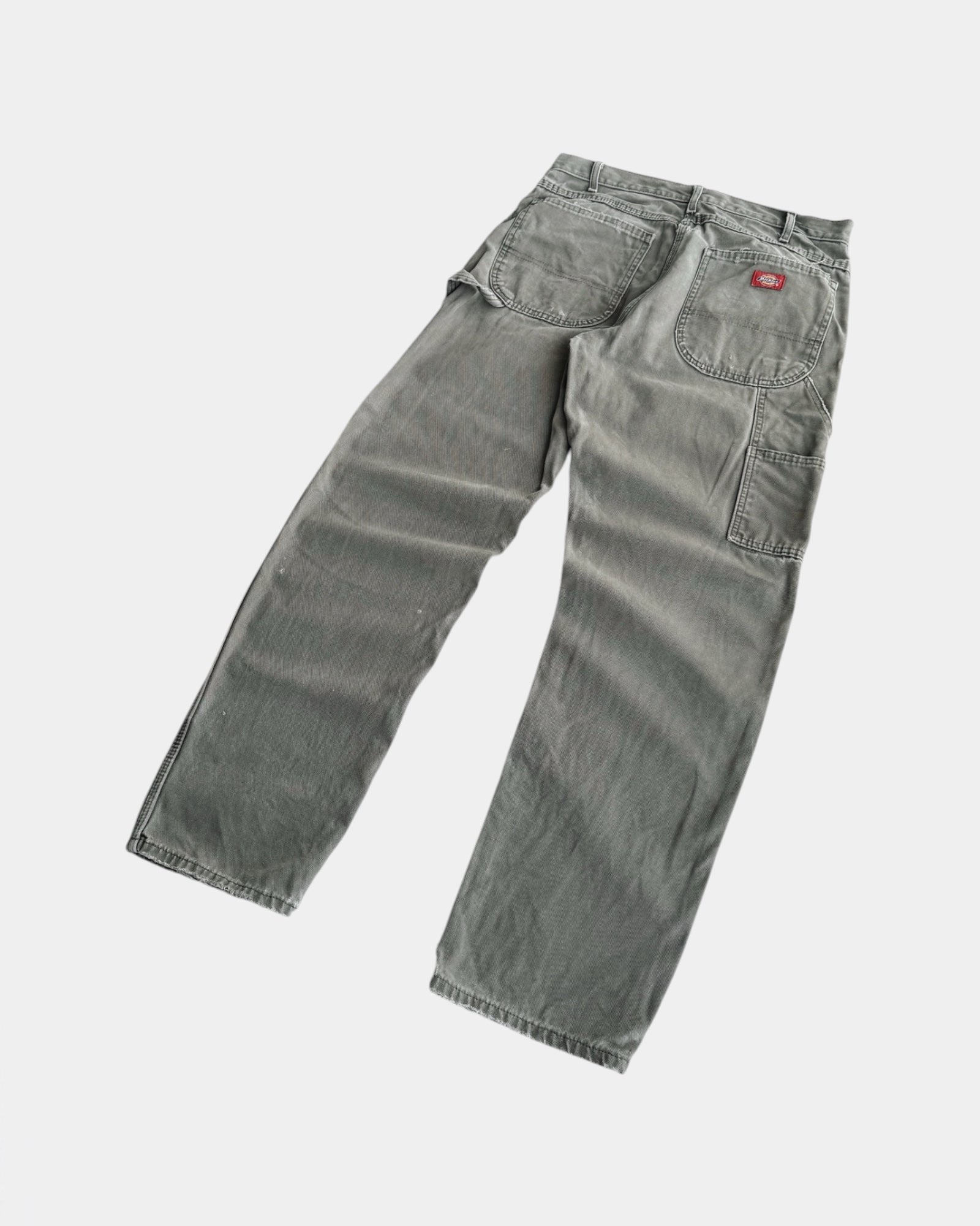 VINTAGE DICKIES CARPENTER DISTRESSED PANTS - 32x32