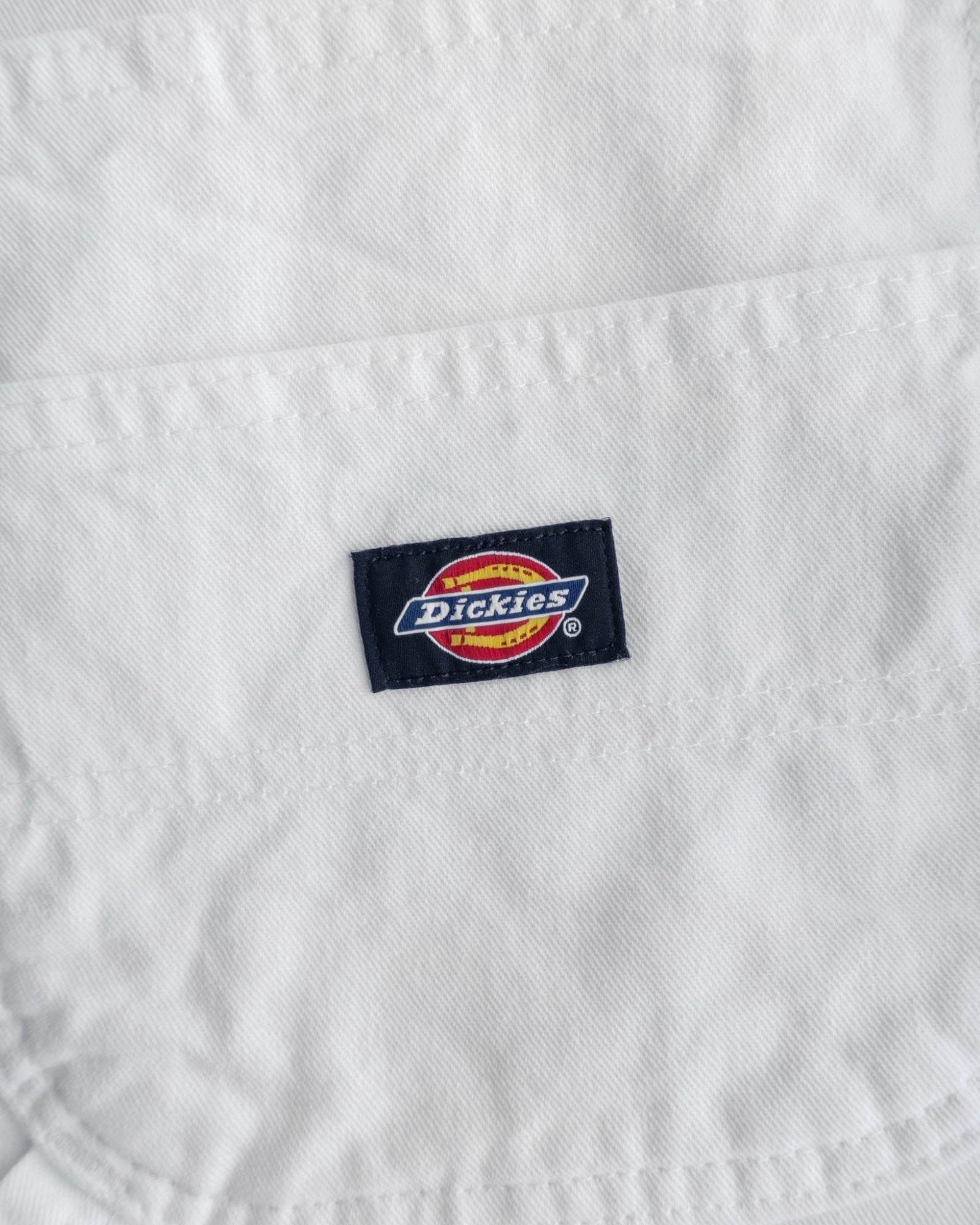 VINTAGE DICKIES WHITE CARPENTER SHORT - 32