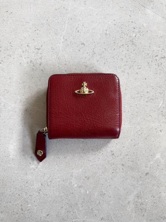 VIVIENNE WESTWOOD BUGURDY LEATHER WALLET