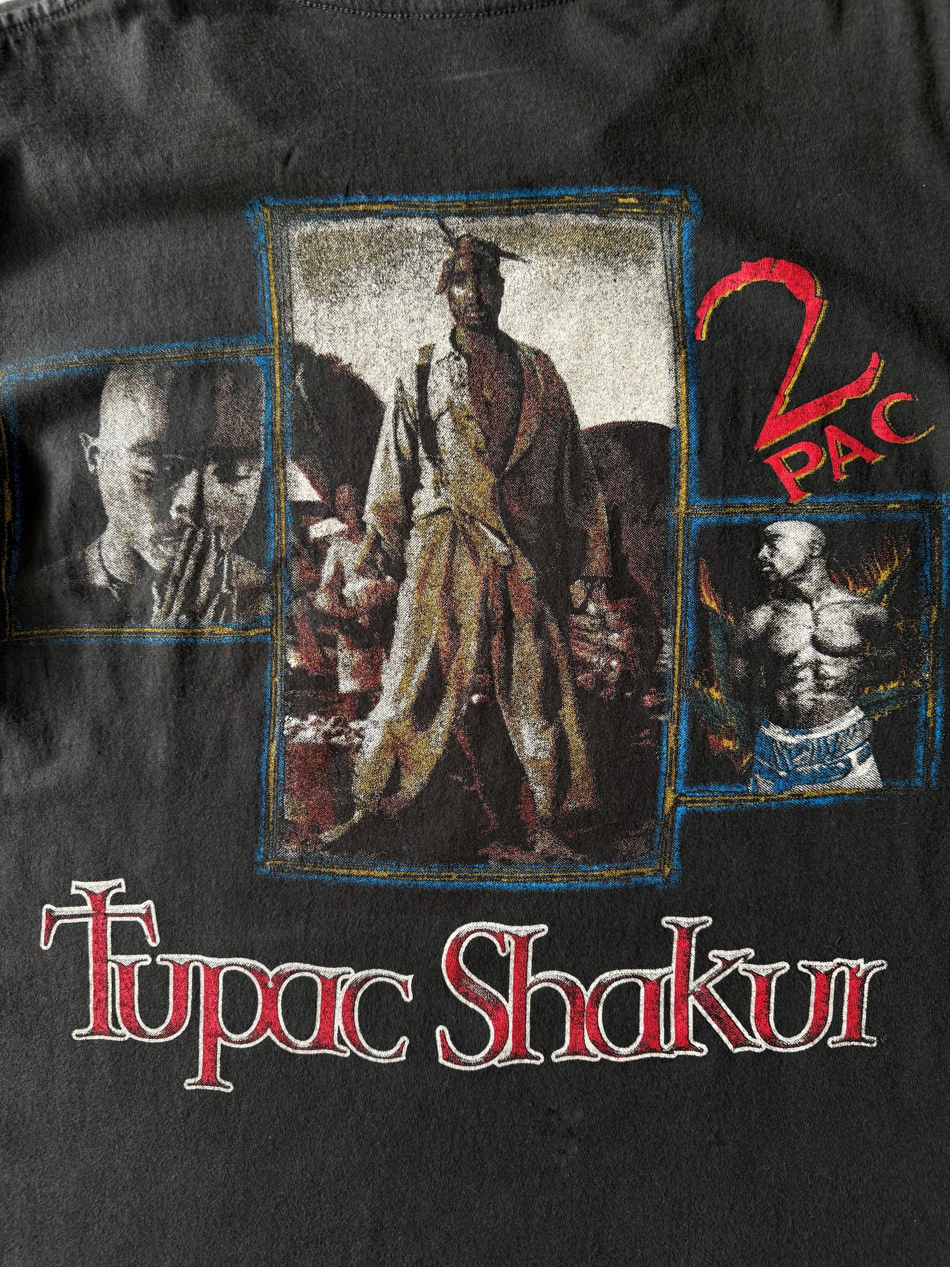 (M) TUPAC RAP TEE TYPE VINTAGE