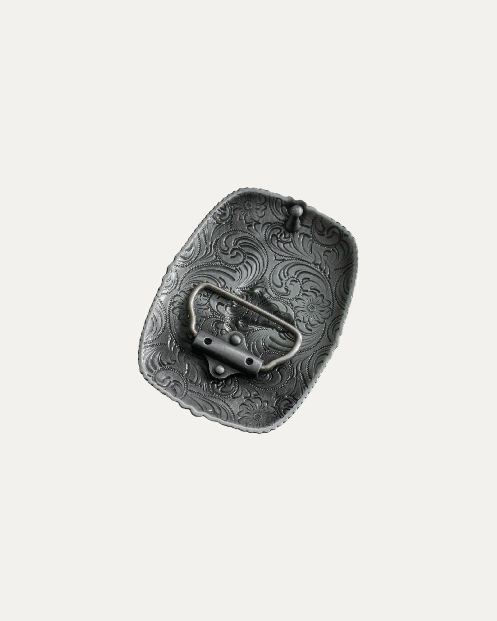 COWBOY BULL HEAD BELT BUCKLE