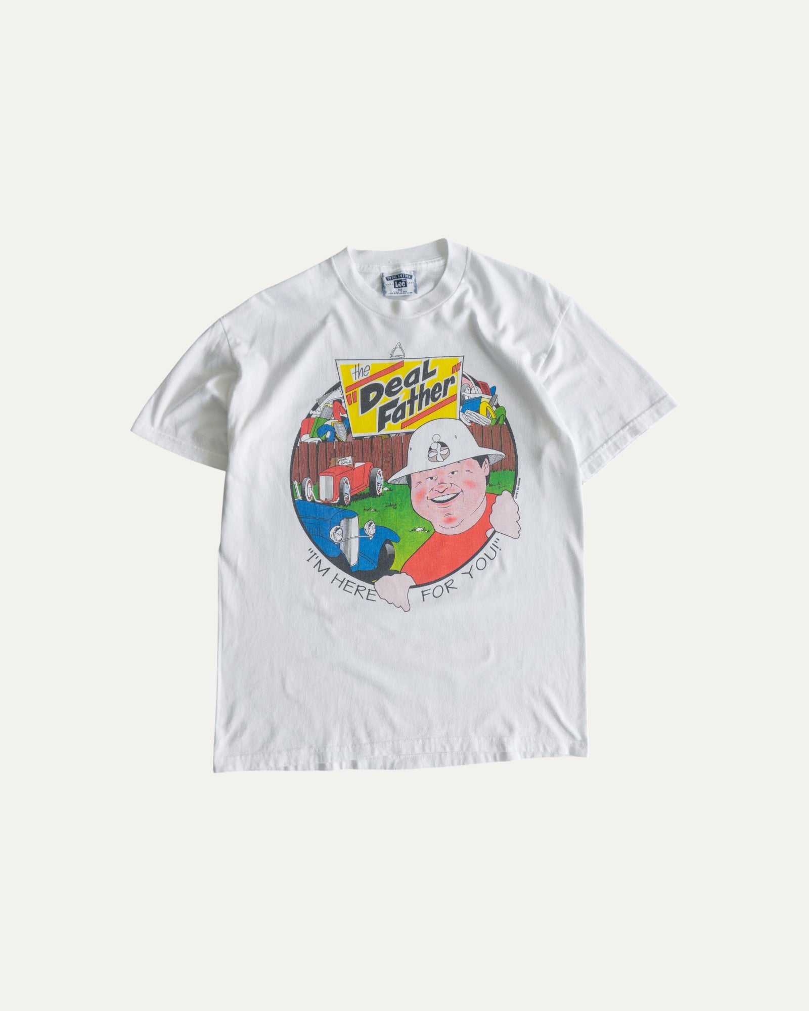 (M) 90’S VINTAGE LEE “DEAL FATHER” TEE