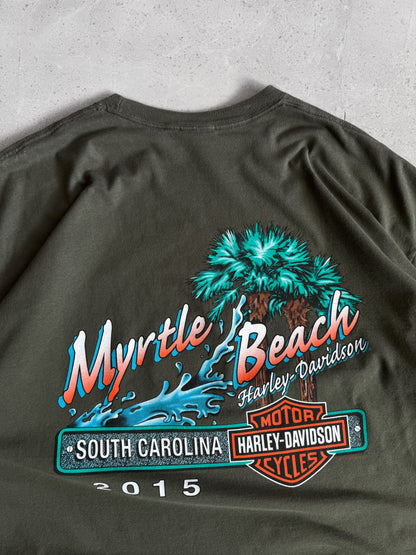 (L-XL) HARLEY DAVIDSON MYRTLE BEACH TEE