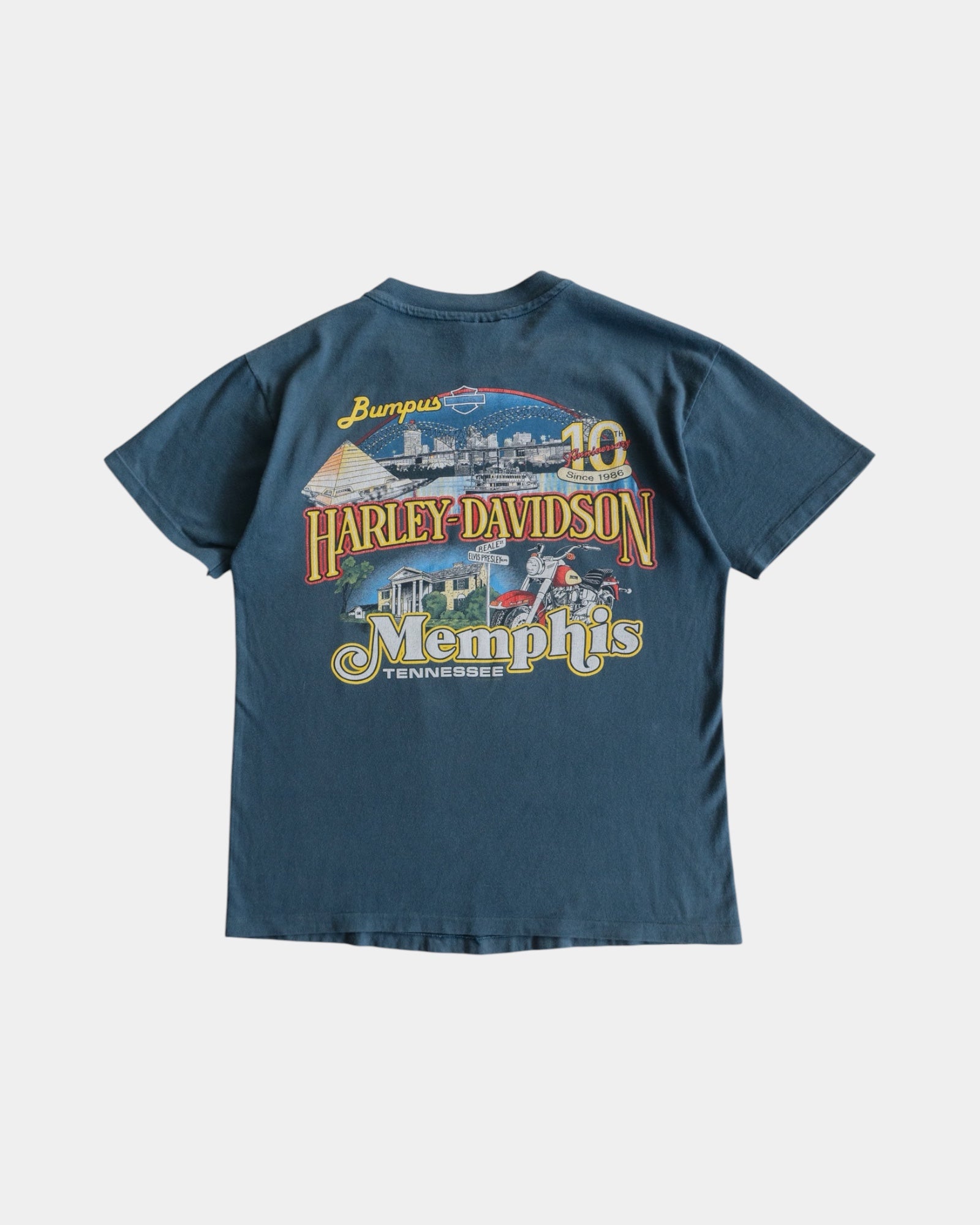 (M) 90’S VINTAGE HARLEY DAVIDSON MEMPHIS TEE