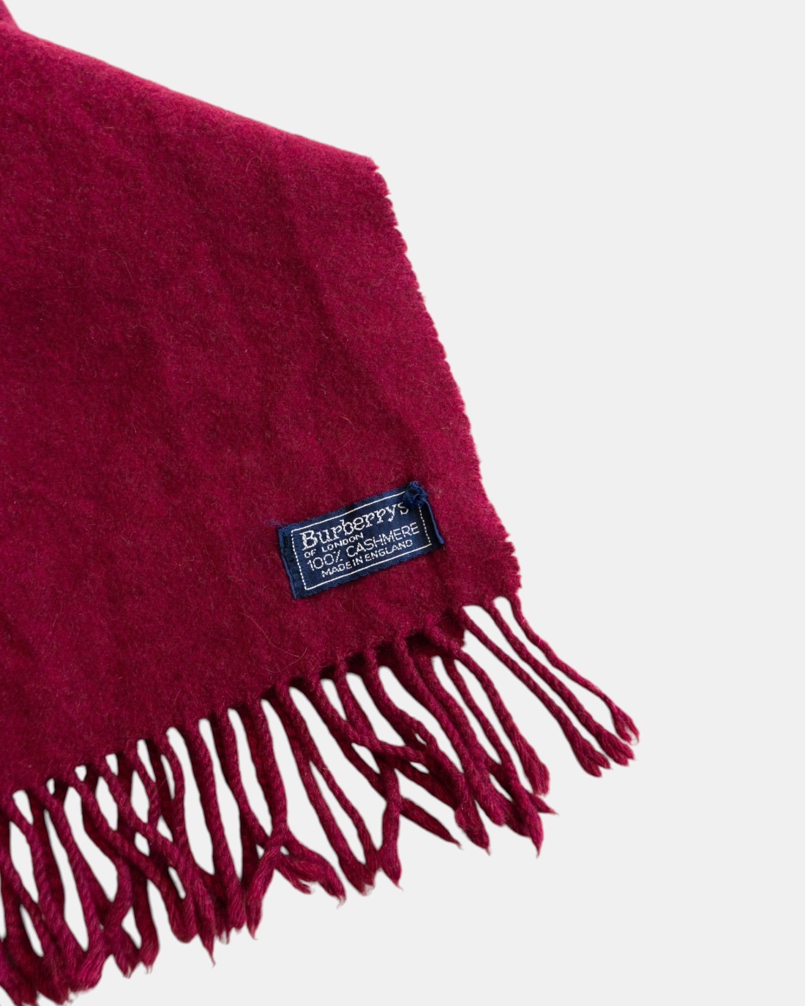 VINTAGE BURBERRY 100% CASHMERE SCARF