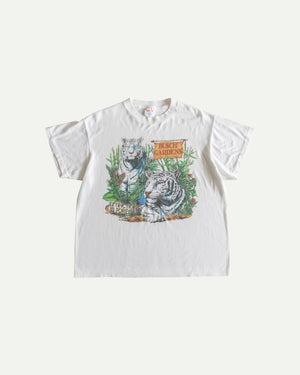 (BOXY M) 90’S VINTAGE BUSCH GARDENS ANIMAL ART TEE
