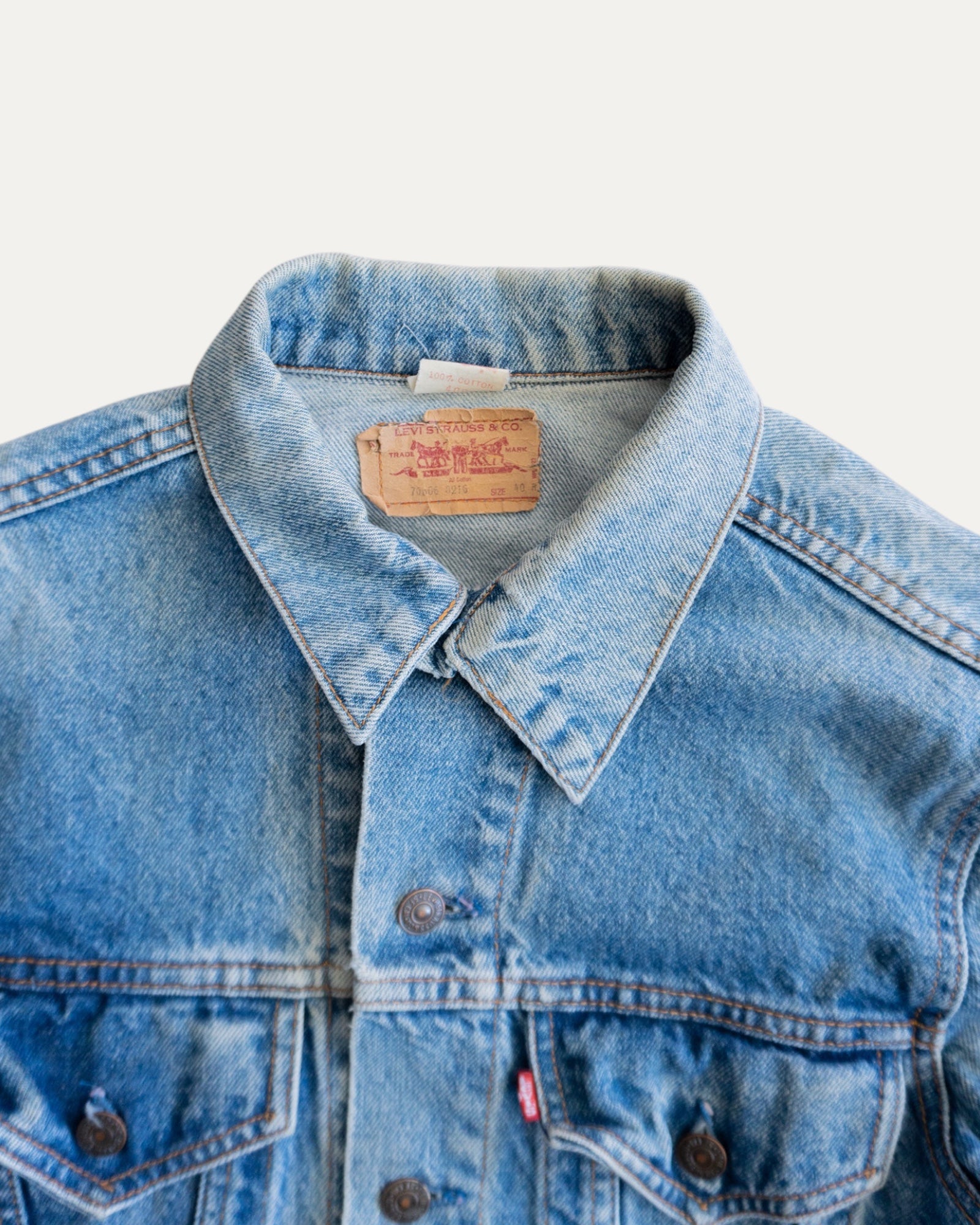 (S) 1980’S VINTAGE LEVIS DENIM JACKET