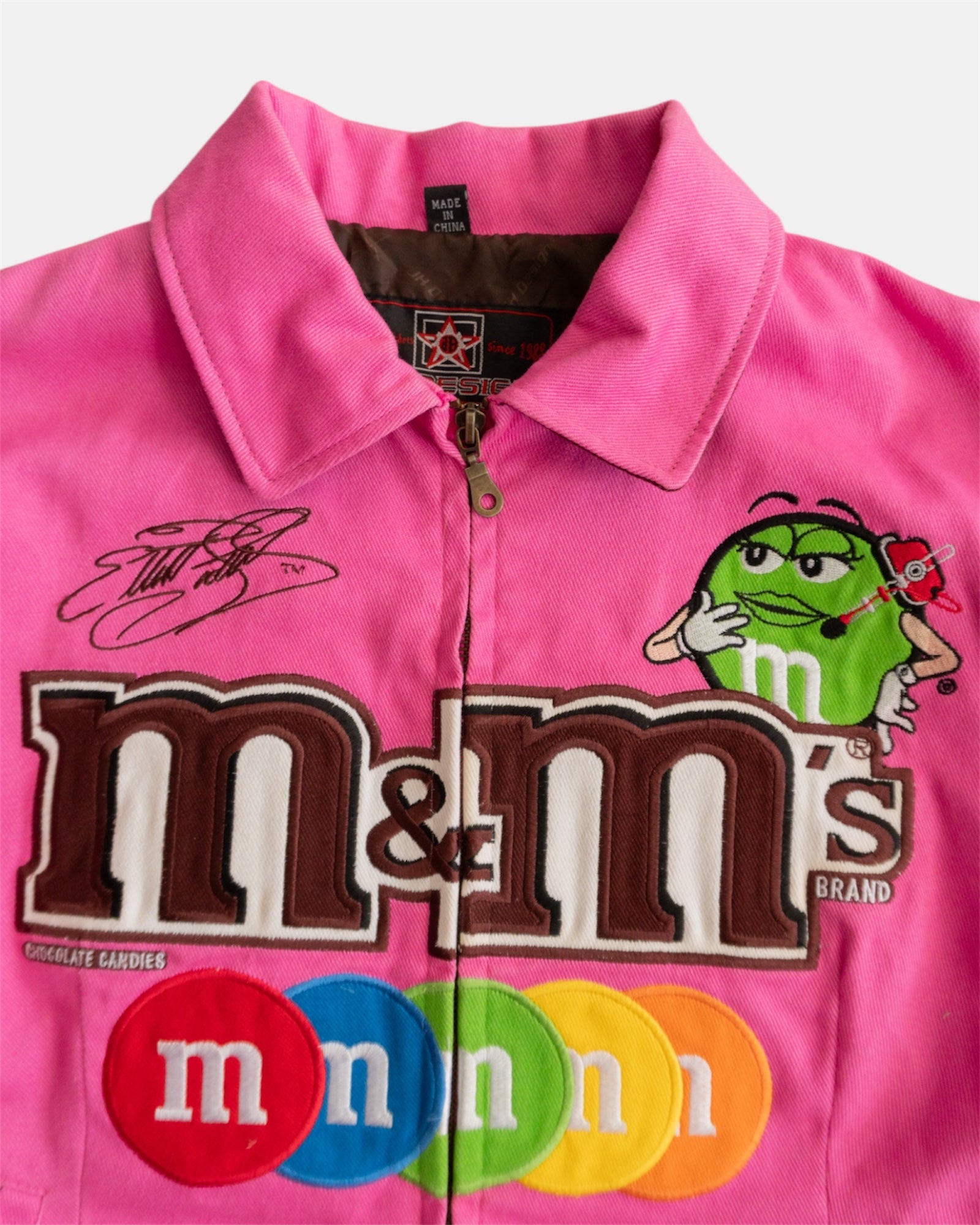 (S/M) M&M’S RACING PINK JACKET