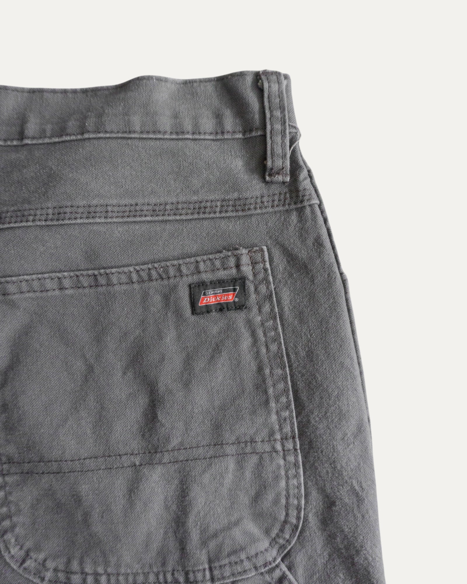 VINTAGE DICKIES CARPENTER GRAY PANTS - 36x32
