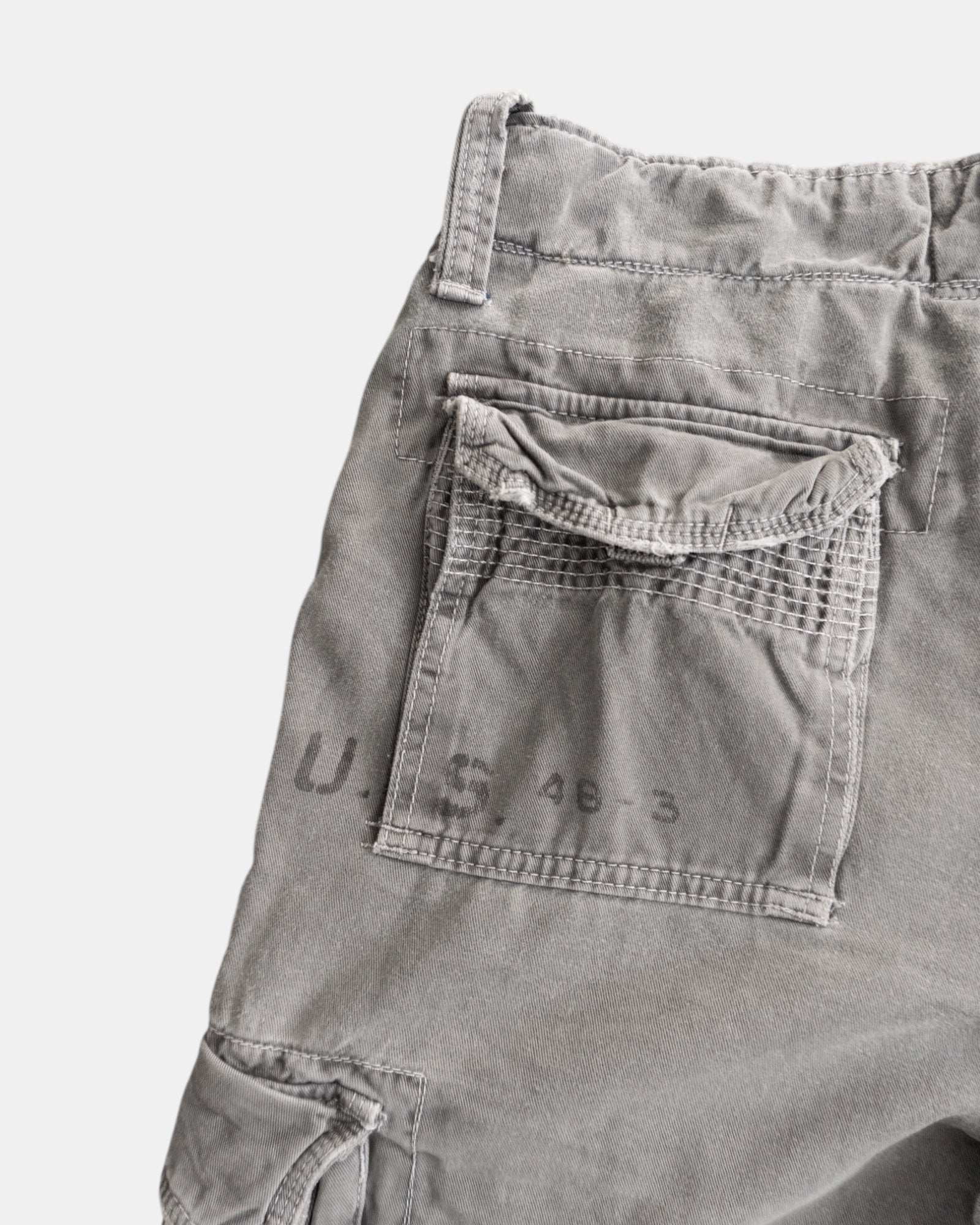 MILITAR FADED CARGO SHORT - 32