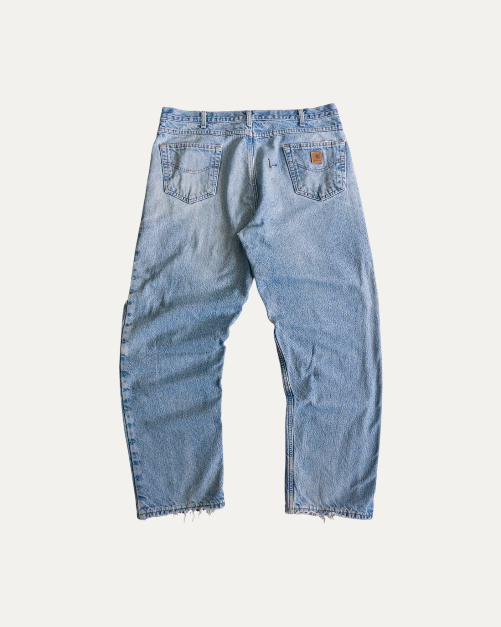 00’S VINTAGE CARHARTT DENIM PANTS - 38x30