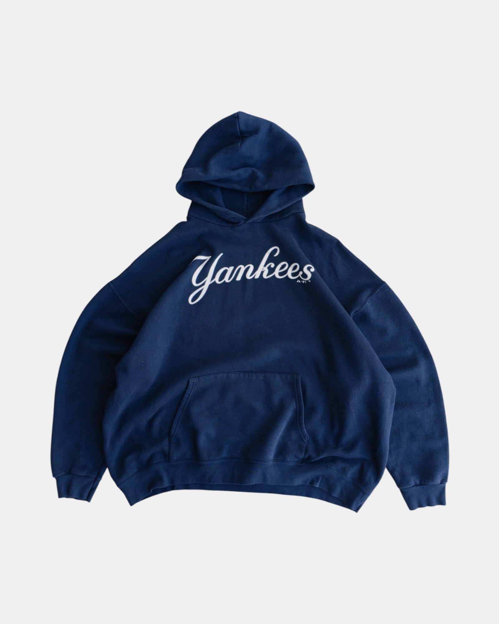 (XL) 90’S VINTAGE YANKEES NAVY HOODIE