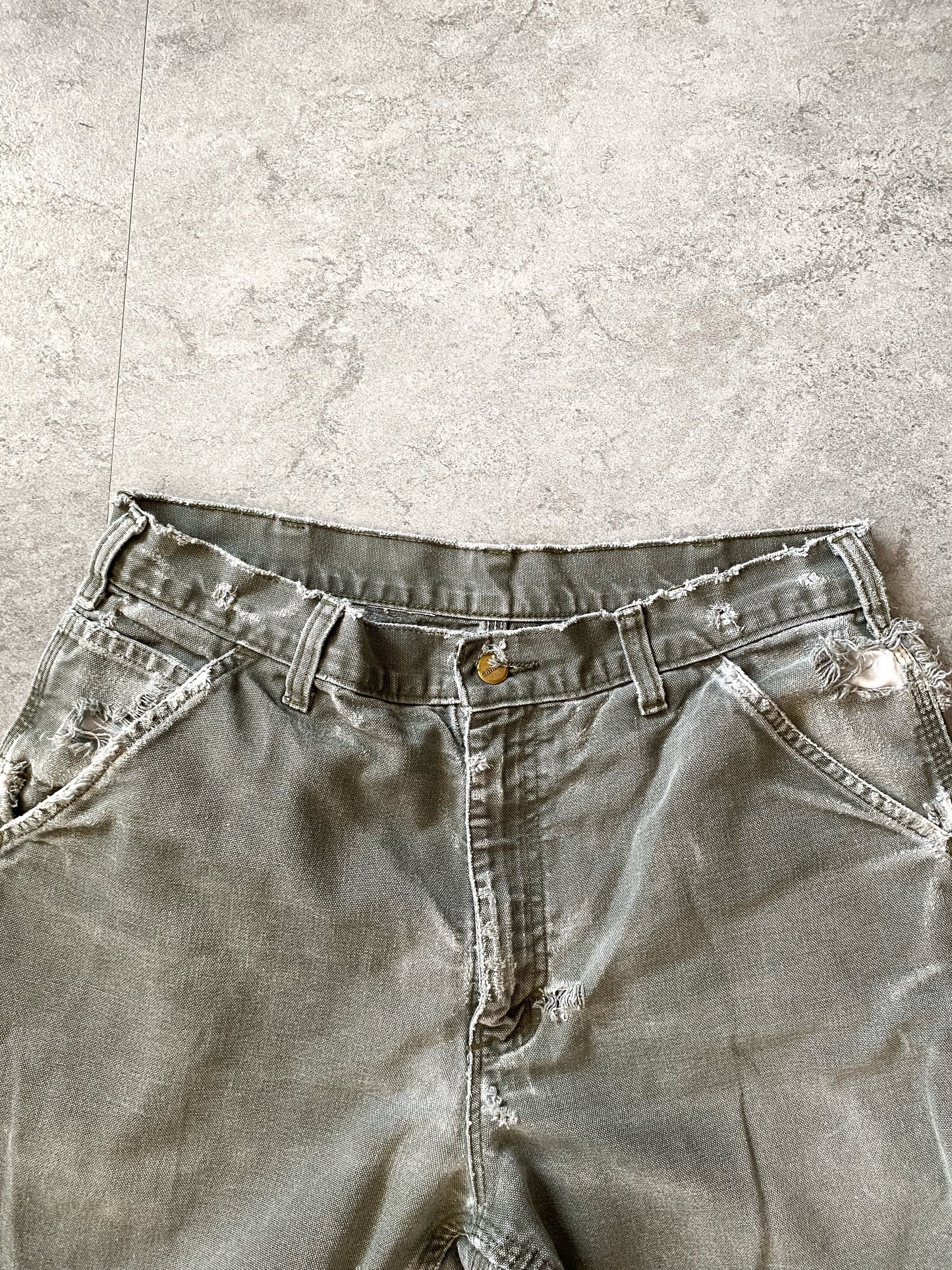 1990s Vintage Distressed Carhartt Carpenter Pants
