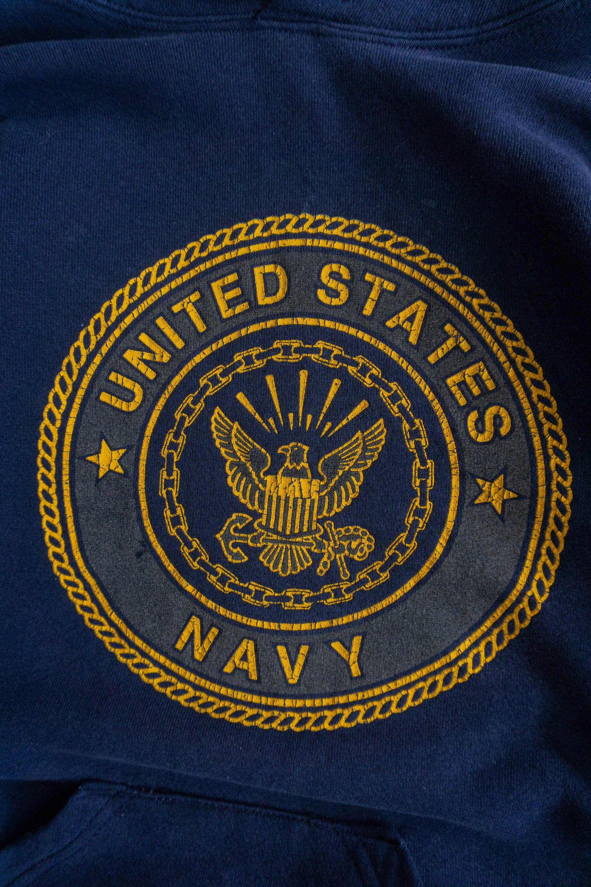 (XL) 90’S VINTAGE USA ARMY NAVY HOODIE
